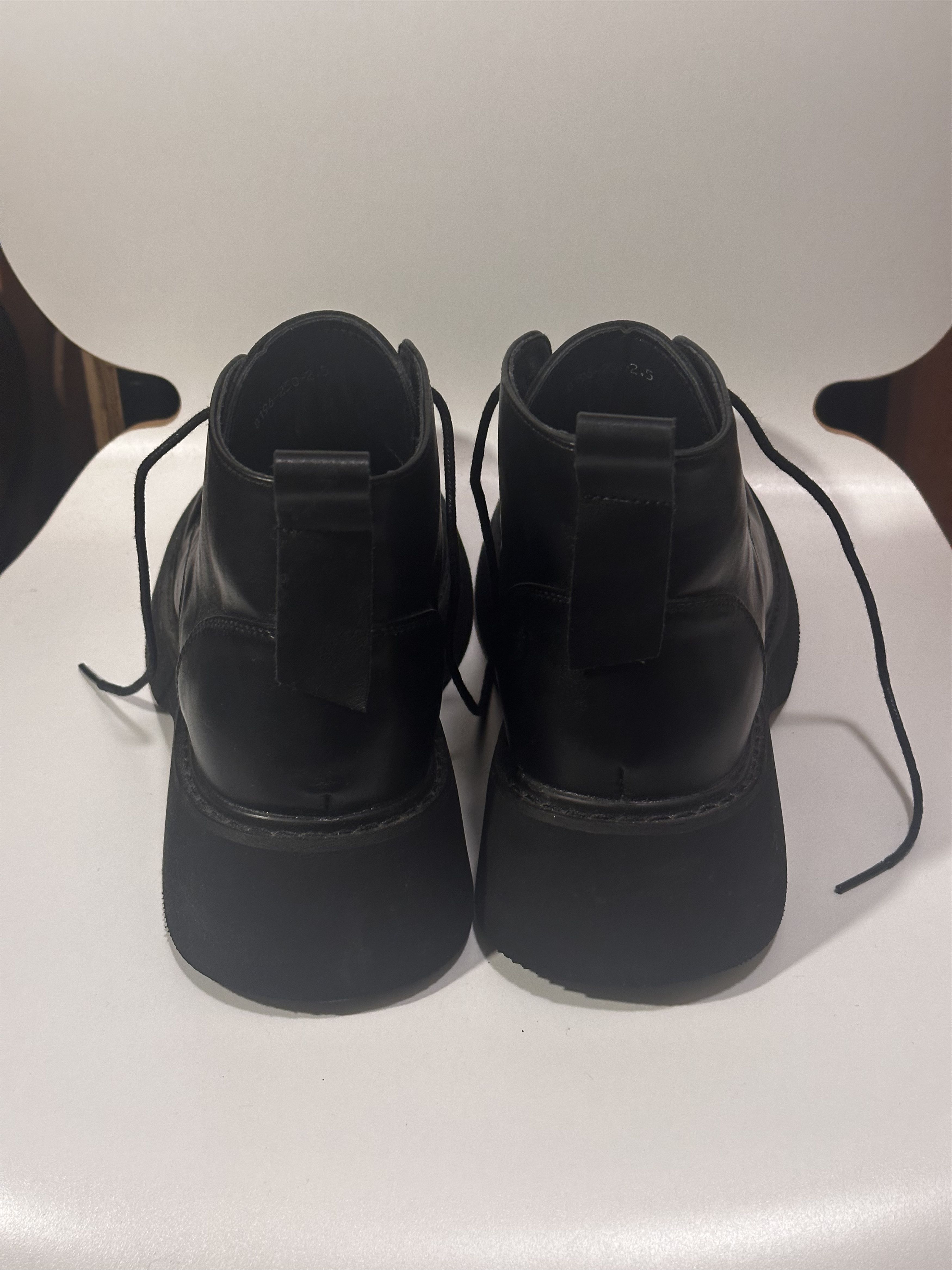 Japanese Brand Chunky Derby Half Boots Size US 8 / EU 41 - 5 Thumbnail