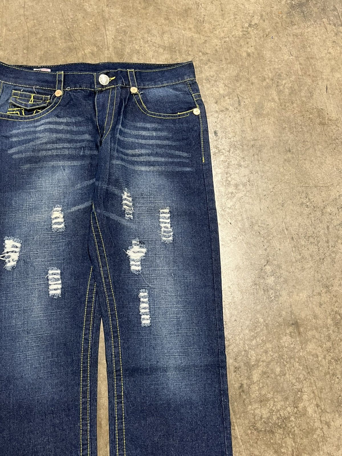 True Religion × Vintage True religion Billy super T vintage baggy fit denim rare Size US 36 / EU 52 - 11 Thumbnail