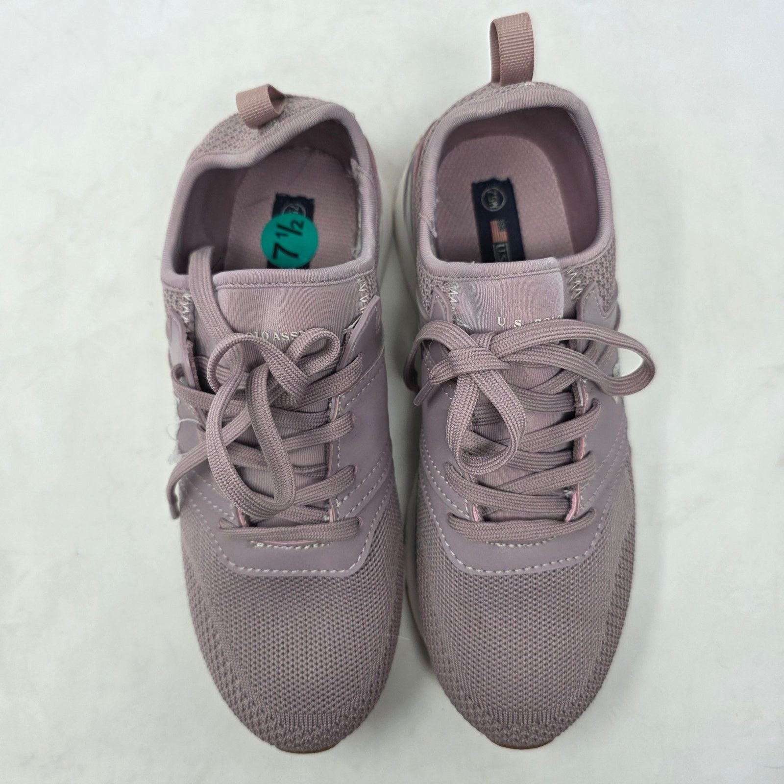 U.S. Polo Assn. U.S. Polo Assn. Charge Knit Sneakers Mauve Pink Size 7.5 Size US 7.5 / IT 37.5 - 4 Thumbnail