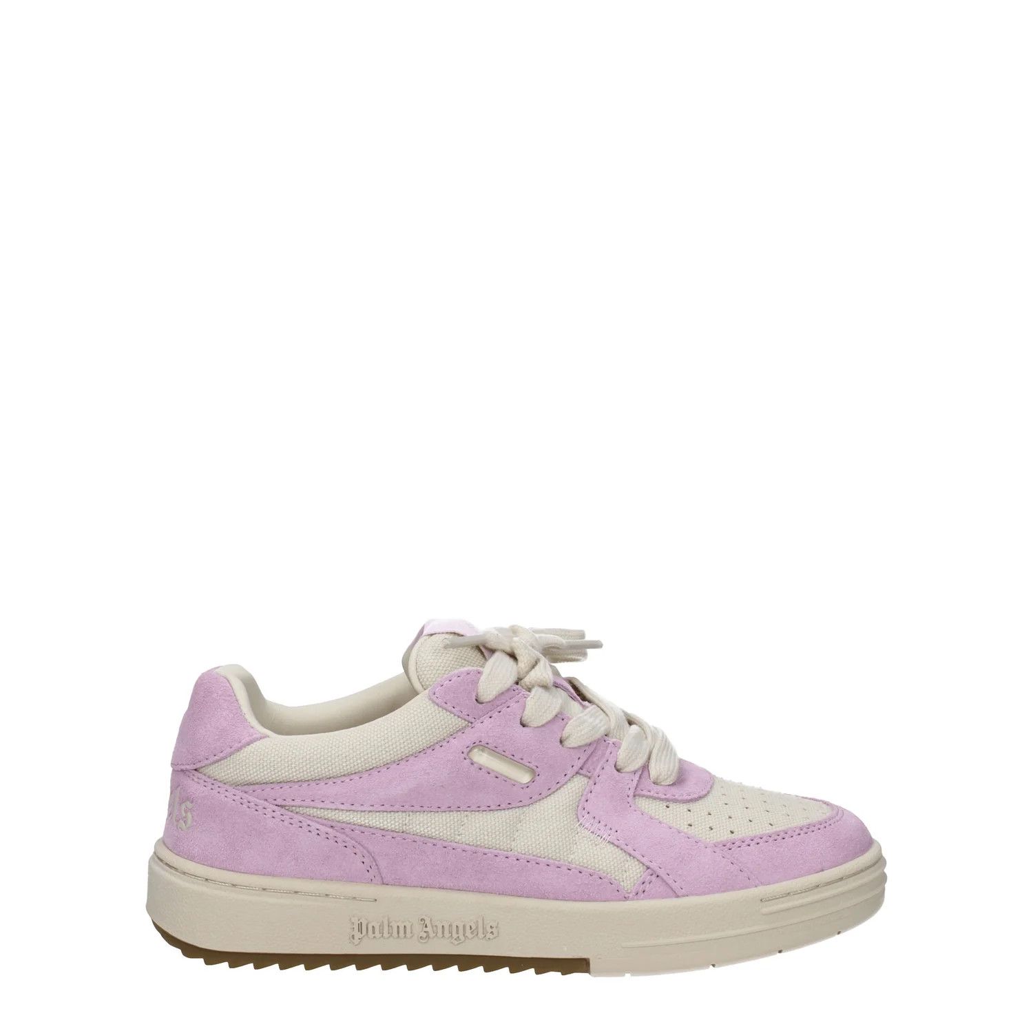 Palm Angels ob1o1e1124 Fabric Sneakers in Beige Pink Size US 5 / IT 35 - 1 Thumbnail