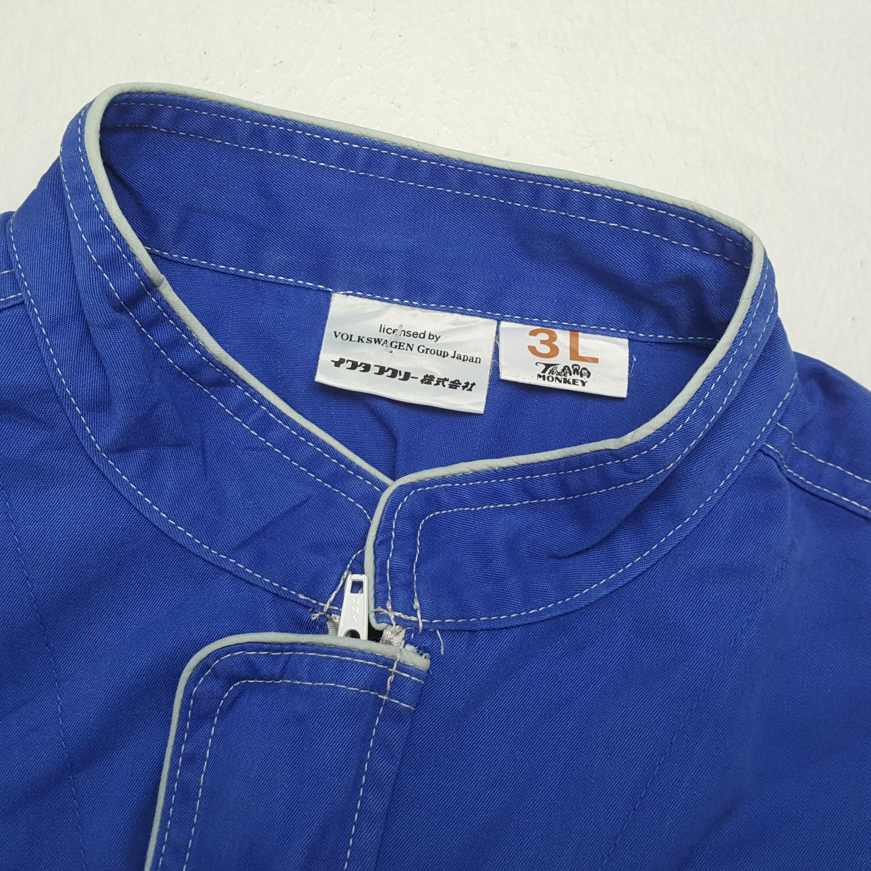 Japanese Brand × Vintage Vintage VOLKSWAGEN Motorsports Racing Team Coverall Jacket Size US L / EU 52-54 / 3 - 14 Thumbnail