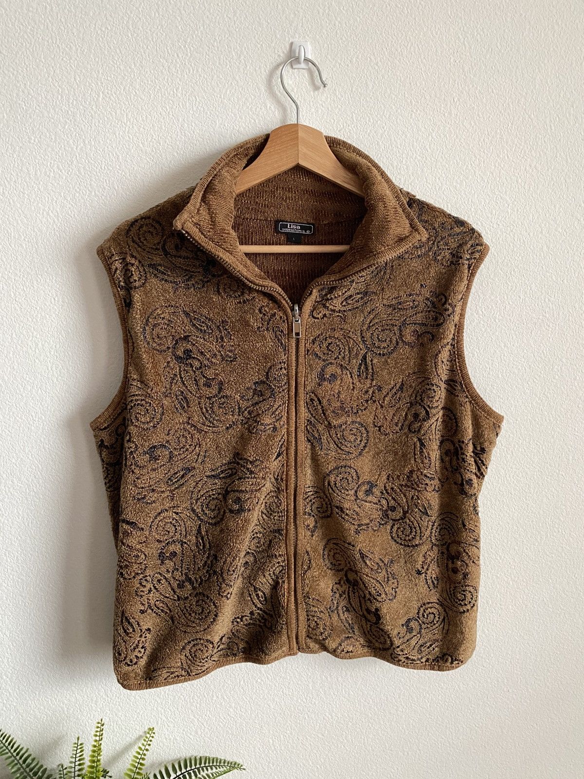 Other Y2K Paisley Fleece Zip Up Vest Size US S / EU 44-46 / 1 - 1 Thumbnail