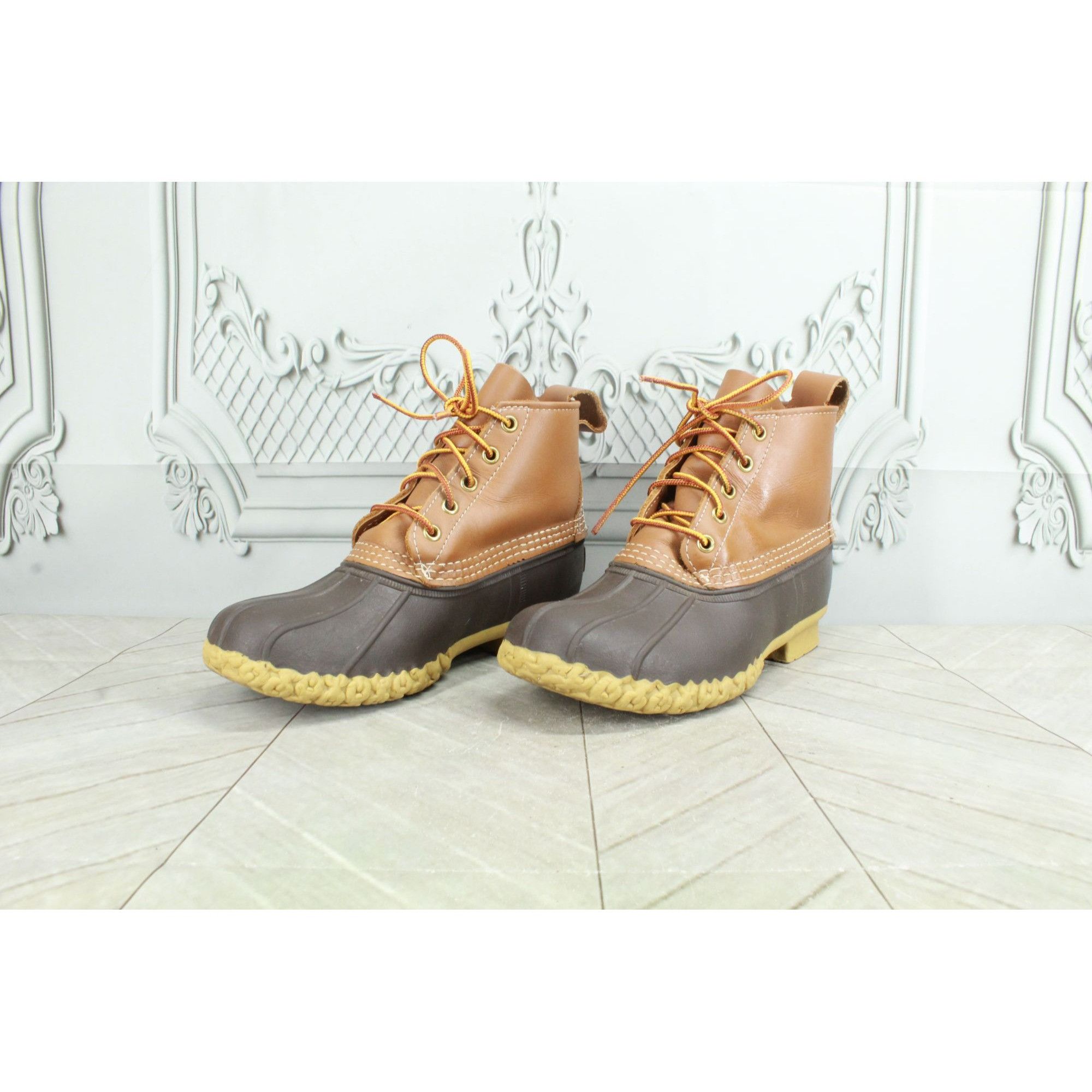 LL Bean Women's Unlined Waterproof Ankle Duck Boots