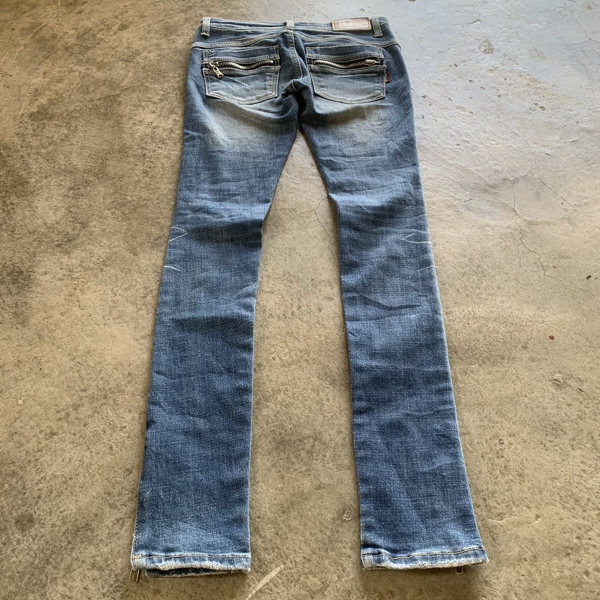 Other Vintage Japanese d.i.a Zipper Skinny Jeans Size US 28 / EU 44 - 10 Thumbnail
