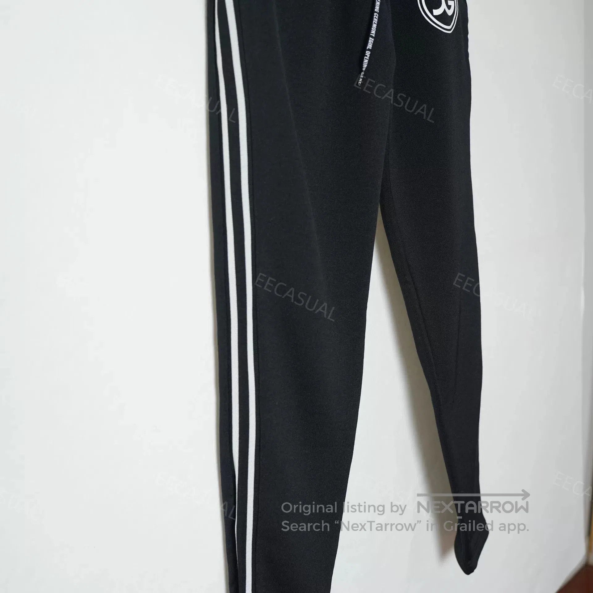 X-Girl Black Logo Jogger Pants with Zippers. Size 25" / US 0 / IT 36 - 8 Thumbnail