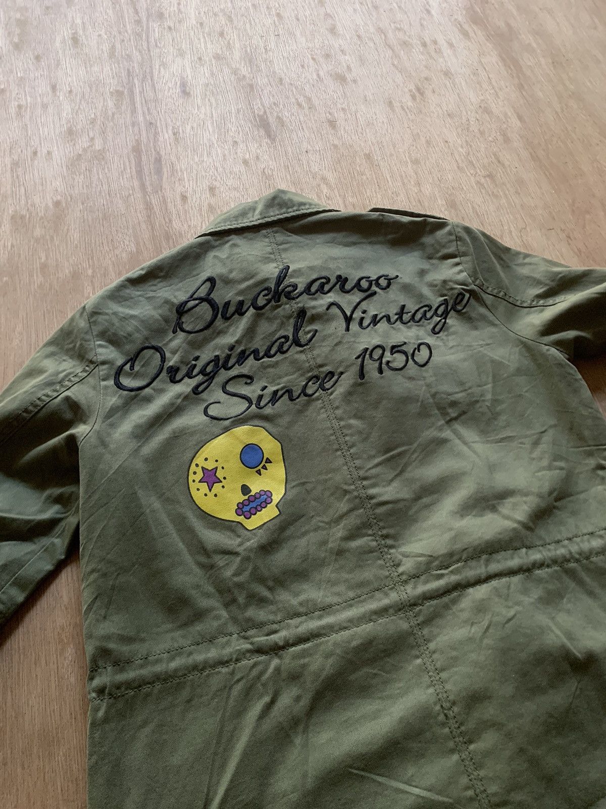 Alpha Industries Parkas Buckaroo vintage 1950 army military khaki Size US S / EU 44-46 / 1 - 7 Thumbnail