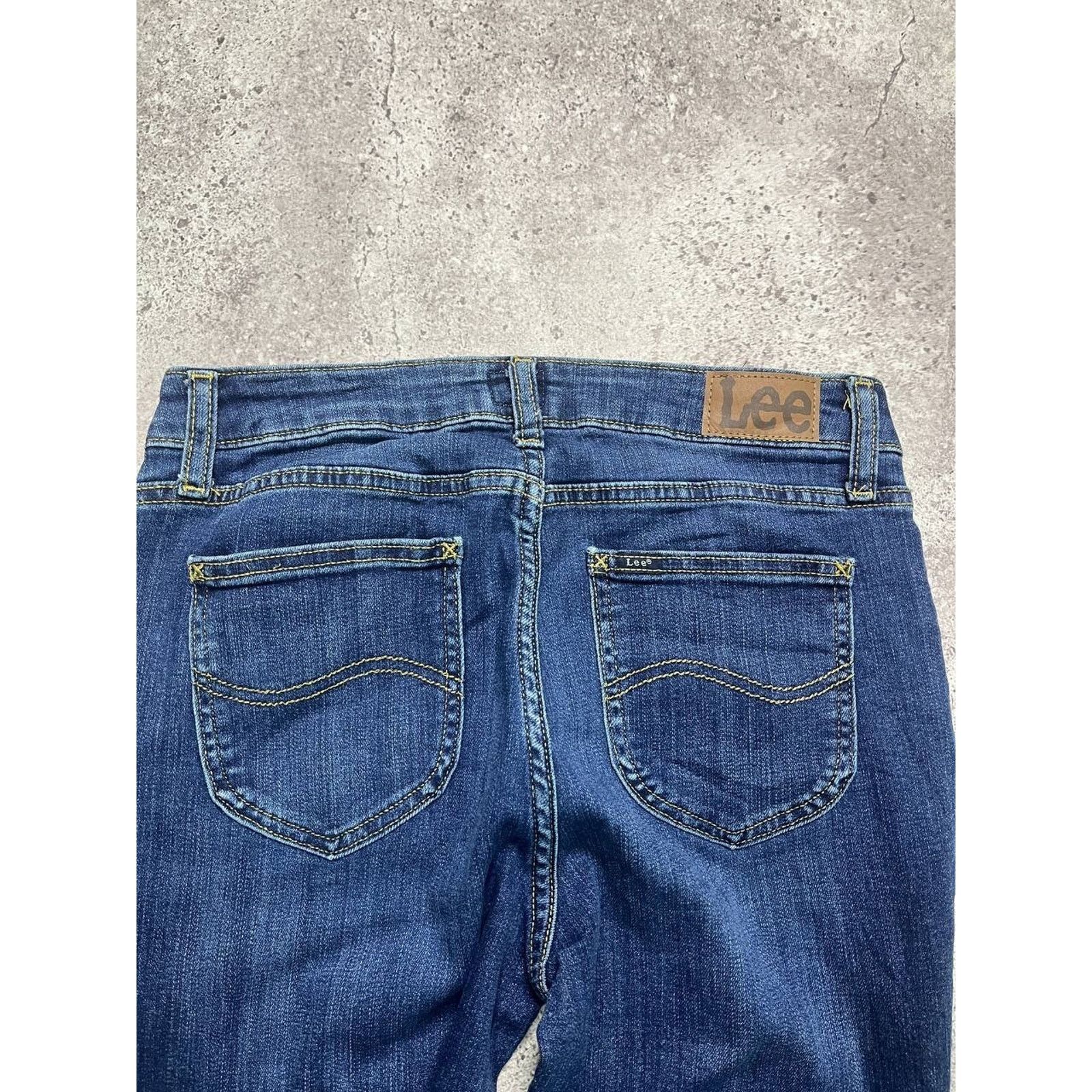 Lee Vintage Lee Flared Jeans Mid Wash Blue Size 31 Bootcut USA Size 31" - 5 Thumbnail