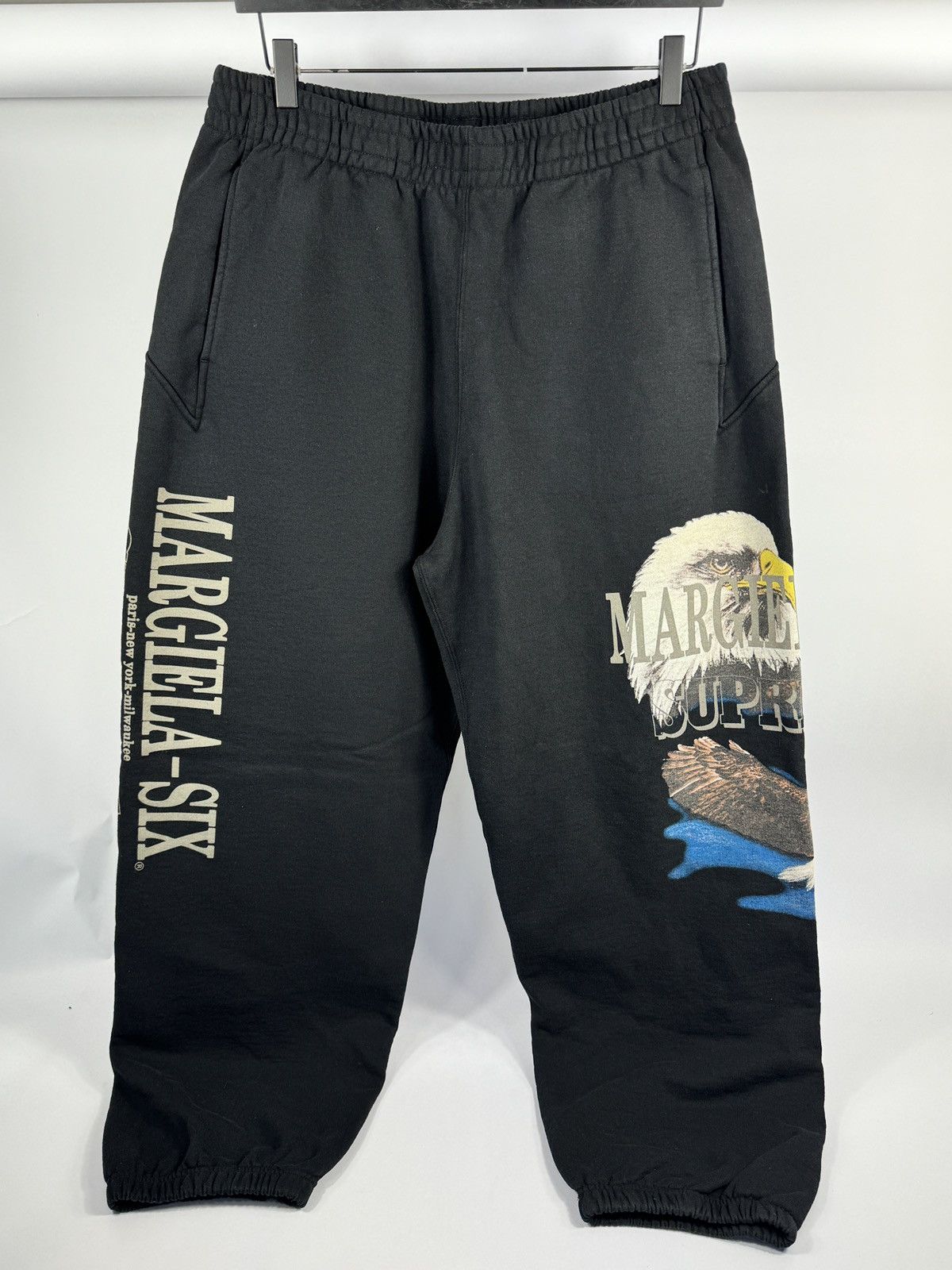 Maison Margiela × Supreme MM6 EAGLE ZIP UP HOODIE AND SWEATPANTS Size US L / EU 52-54 / 3 - 4 Thumbnail