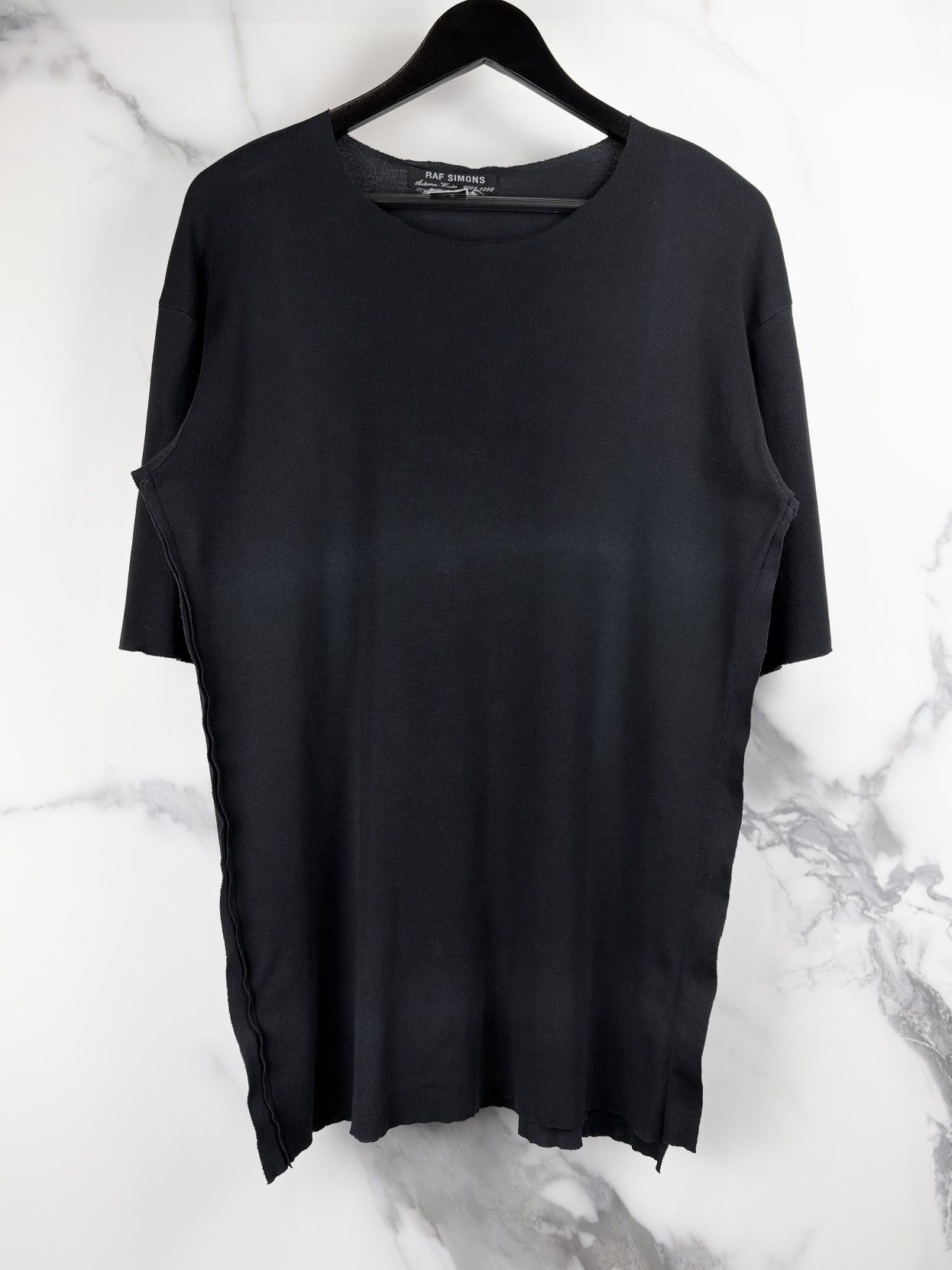 Raf Simons AW98 Raf Simons Radioactivity Raw Seam Inside Out Tshirt Size US M / EU 48-50 / 2 - 1 Thumbnail