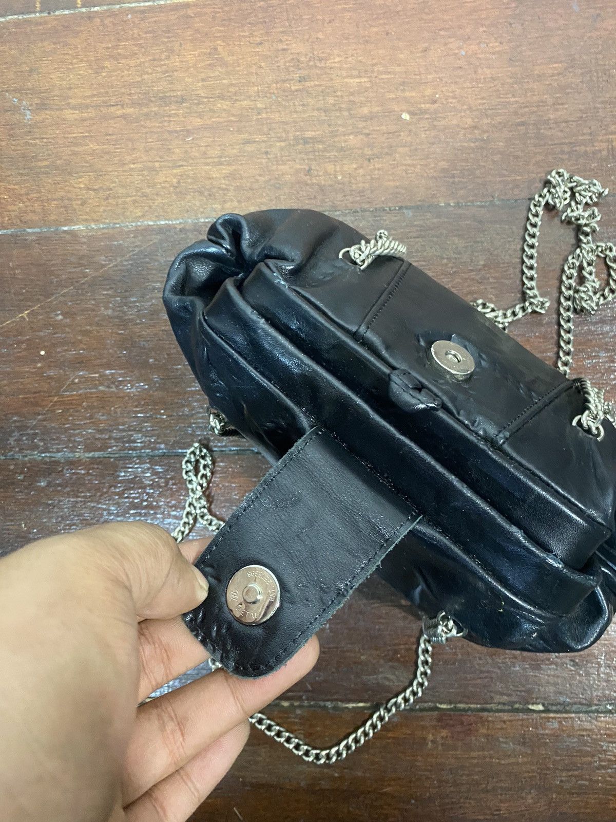 Designer × Tricot Comme des Garcons Tricot comme des garçons chains shoulder bag Size ONE SIZE - 7 Thumbnail