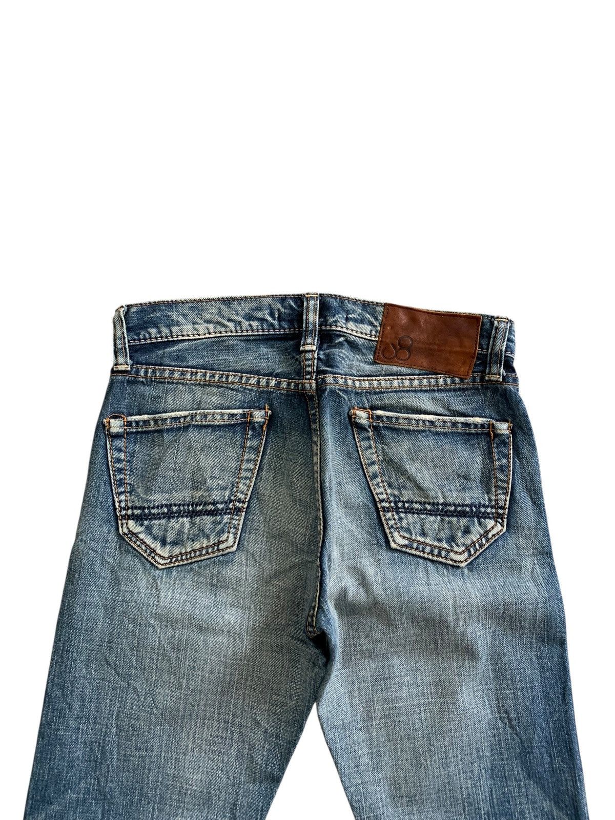 Japanese Brand Jonhbull Japan Reguler Redline Selvedge Faded Jeans Size US 30 / EU 46 - 6 Thumbnail