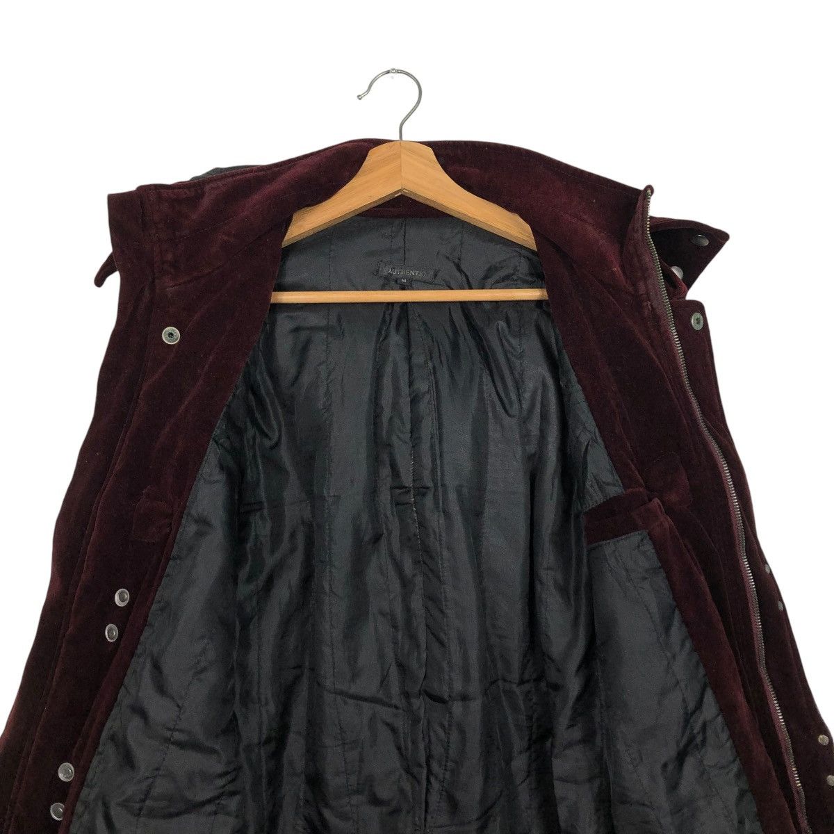 Japanese Brand 🔥VINTAGE BIKER JACKET VELVET AUTHENTIC MINK FUR HOODIE Size US M / EU 48-50 / 2 - 17 Thumbnail