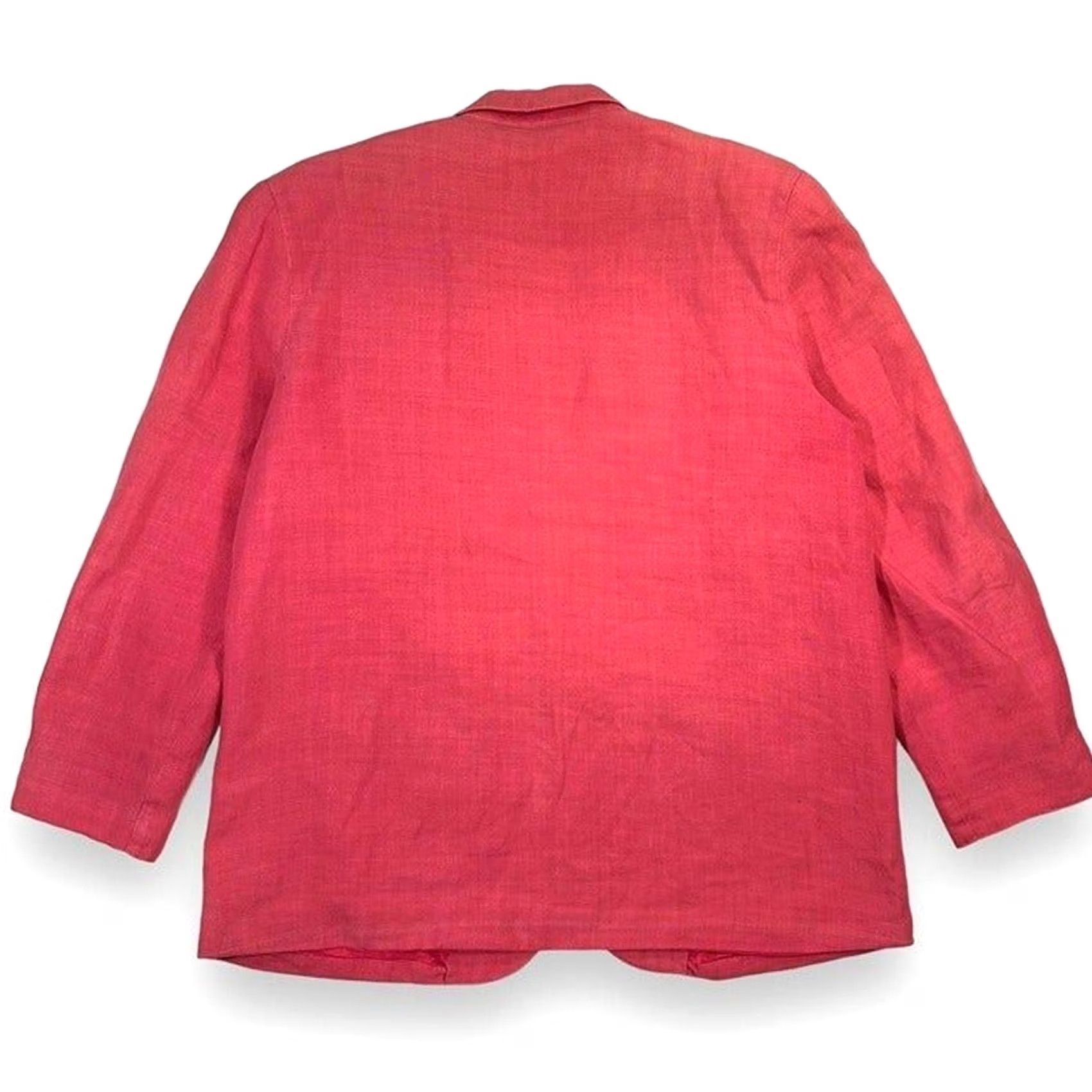 Talbots VINTAGE Talbots Pink Blazer Jacket 14 Women Blazer Pink 80s Preppy Work Career Talbots Womens 14 Size XL / US 12-14 / IT 48-50 - 2 Thumbnail