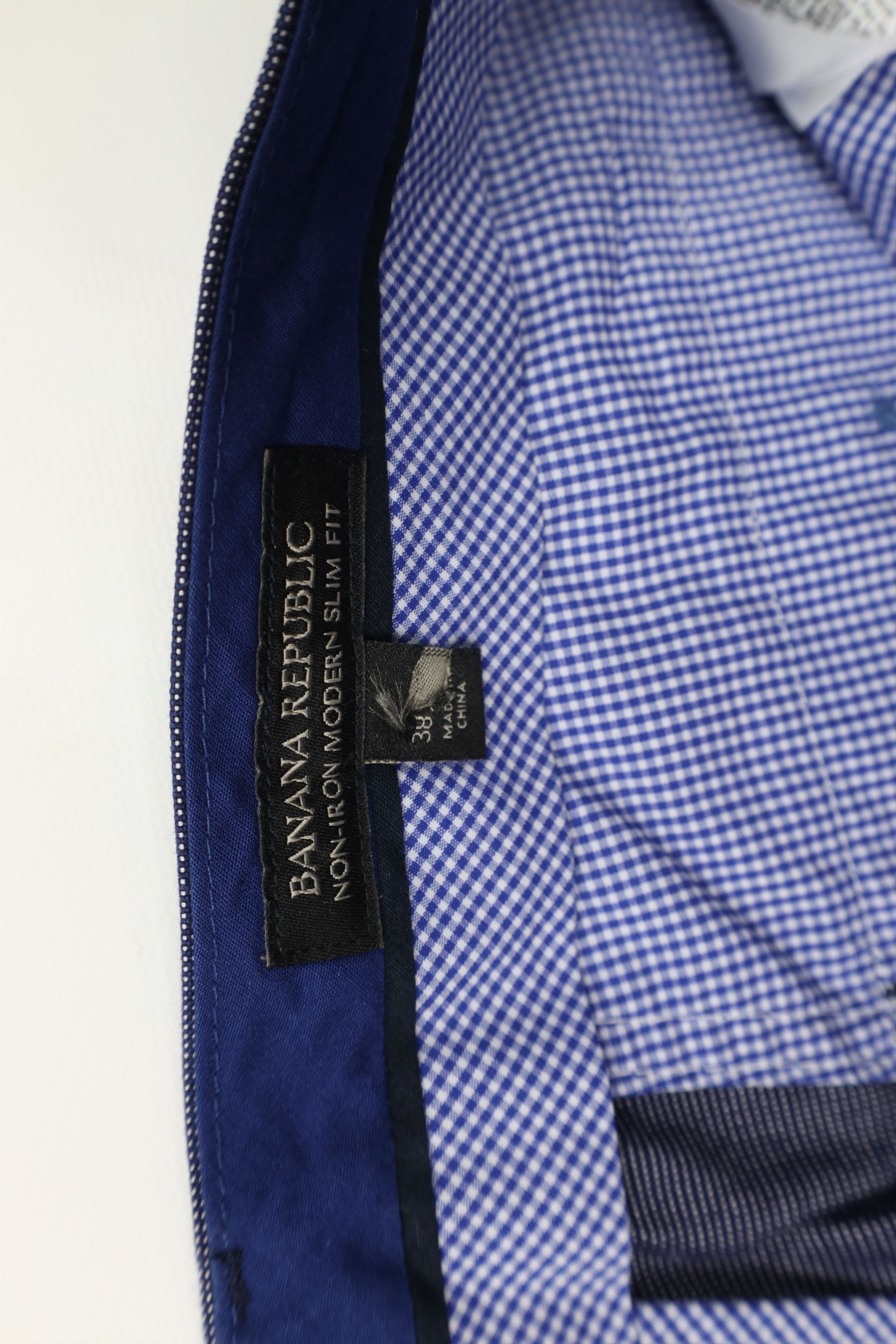 Banana Republic Banana Republic Modern Slim Fit Chinos Pants Trousers Blue Size US 38 / EU 54 - 7 Thumbnail