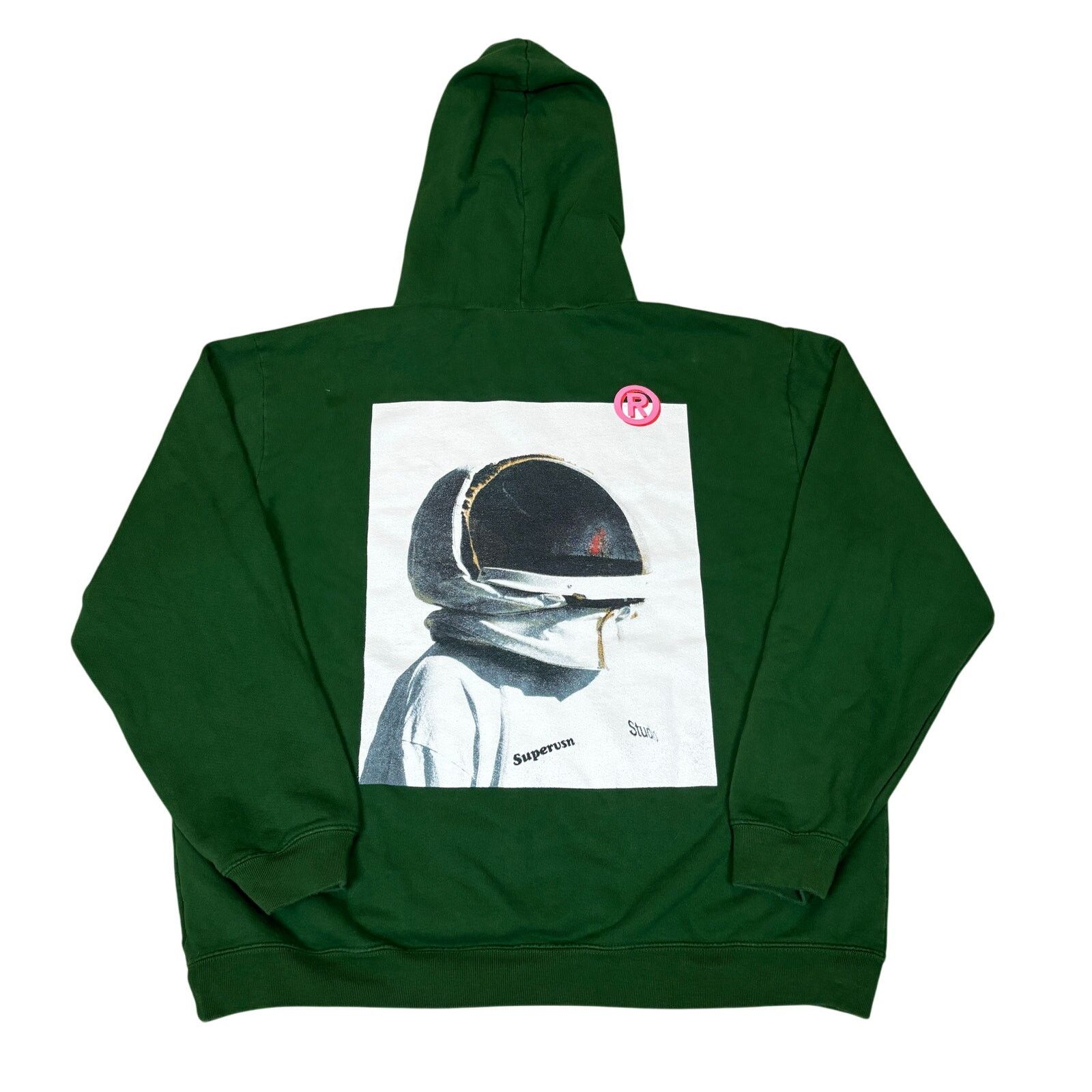 Other Supervsn Studios Spaceman Green Hoodie Men's XL Rare Size US XL / EU 56 / 4 - 1 Thumbnail