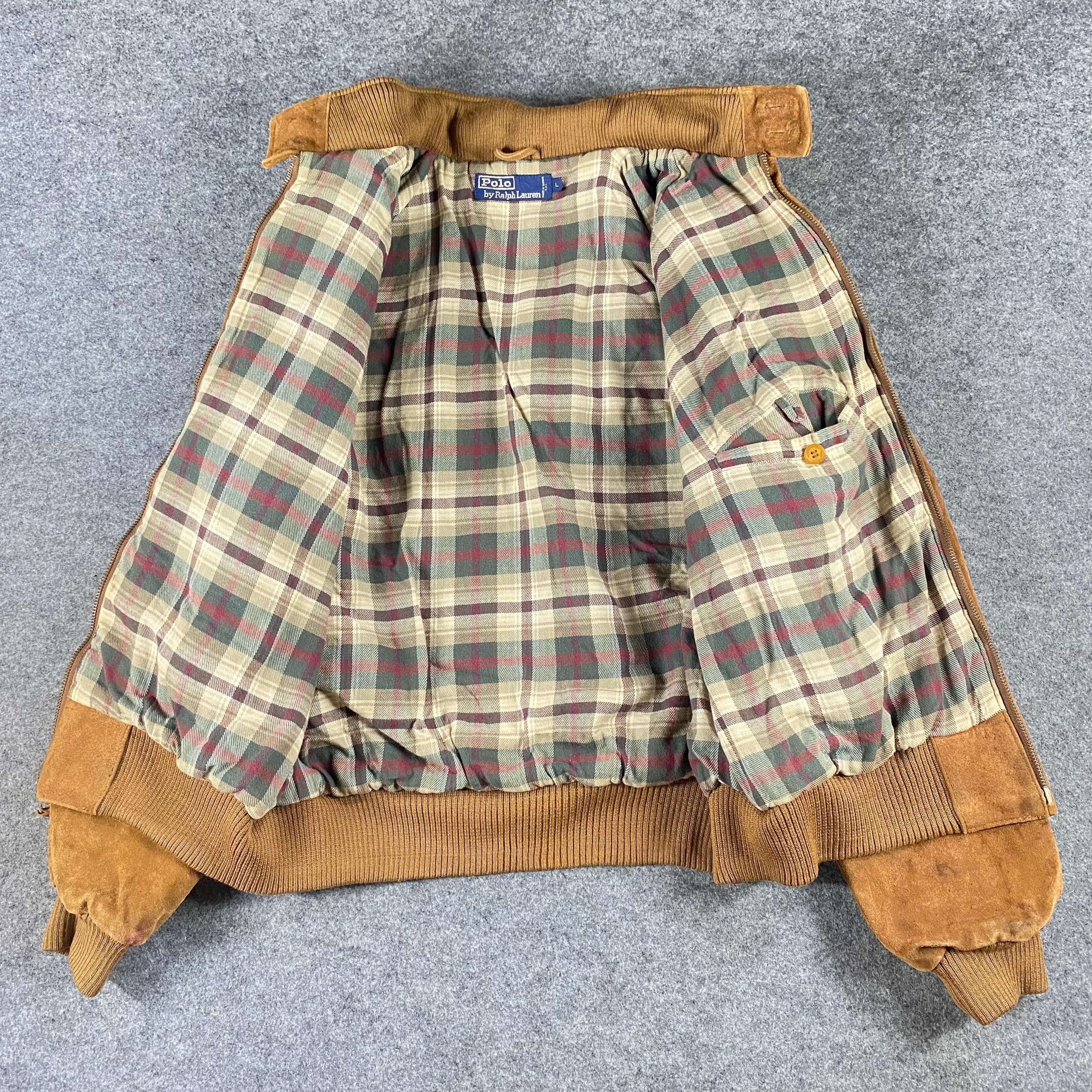 Polo Ralph Lauren Vintage 90s Polo Ralph Lauren Leather Jacket Size US L / EU 52-54 / 3 - 8 Thumbnail