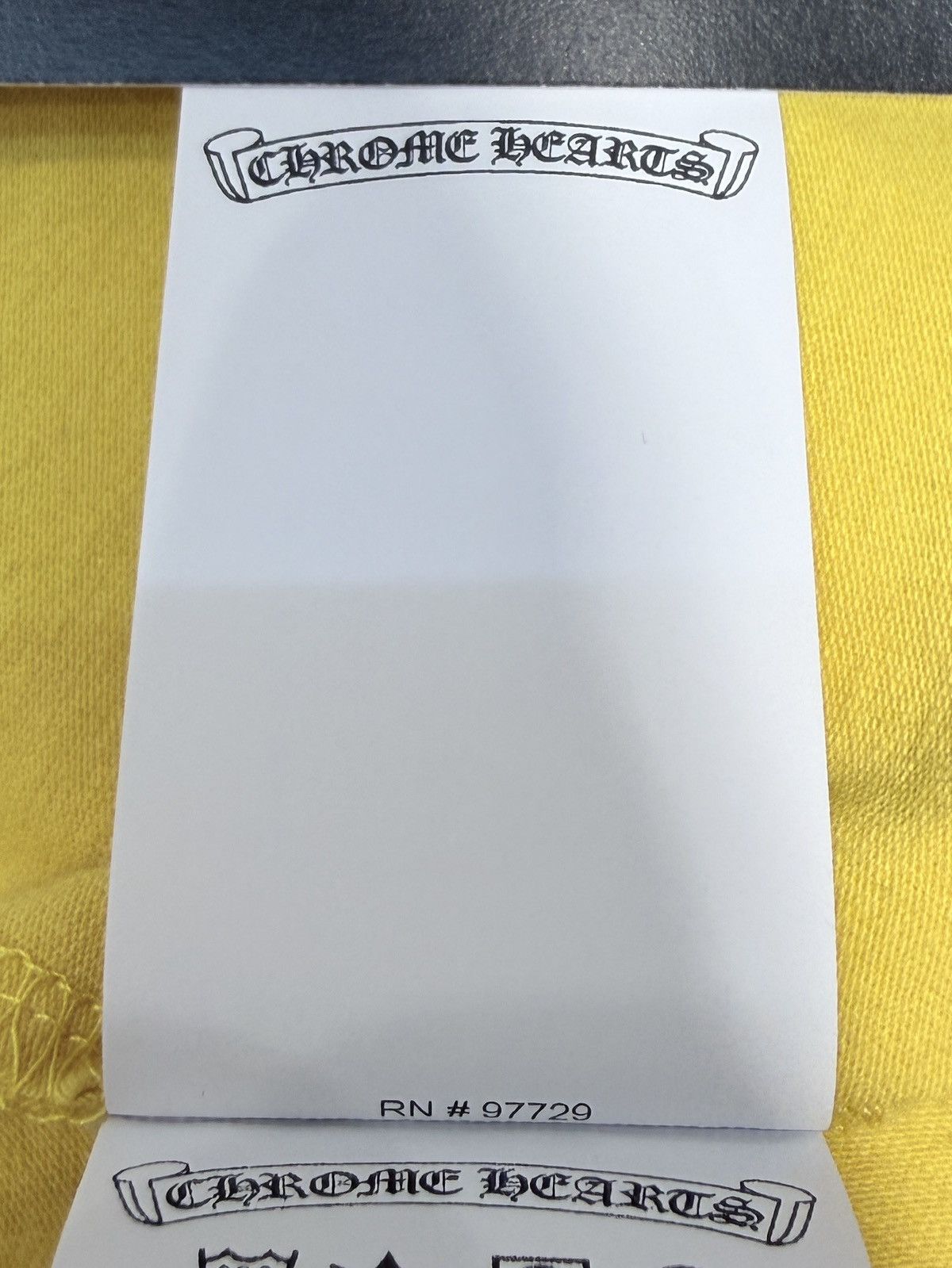 Chrome Hearts Chrome Hearts Yellow＆Black Horseshoe Logo Tank top Size M / US 6-8 / IT 42-44 - 8 Thumbnail