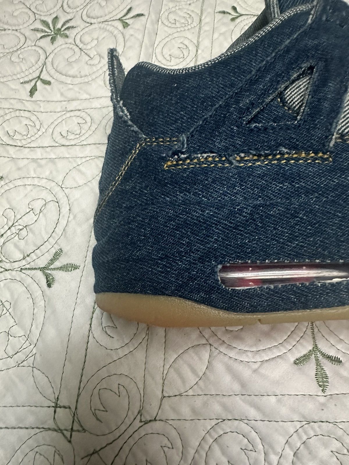 Jordan Brand × Levi's × Nike SAMPLE Nike Jordan Brand x Levi’s Air Jordan 4 Denim Blue Size US 8.5 / EU 41-42 - 19 Thumbnail