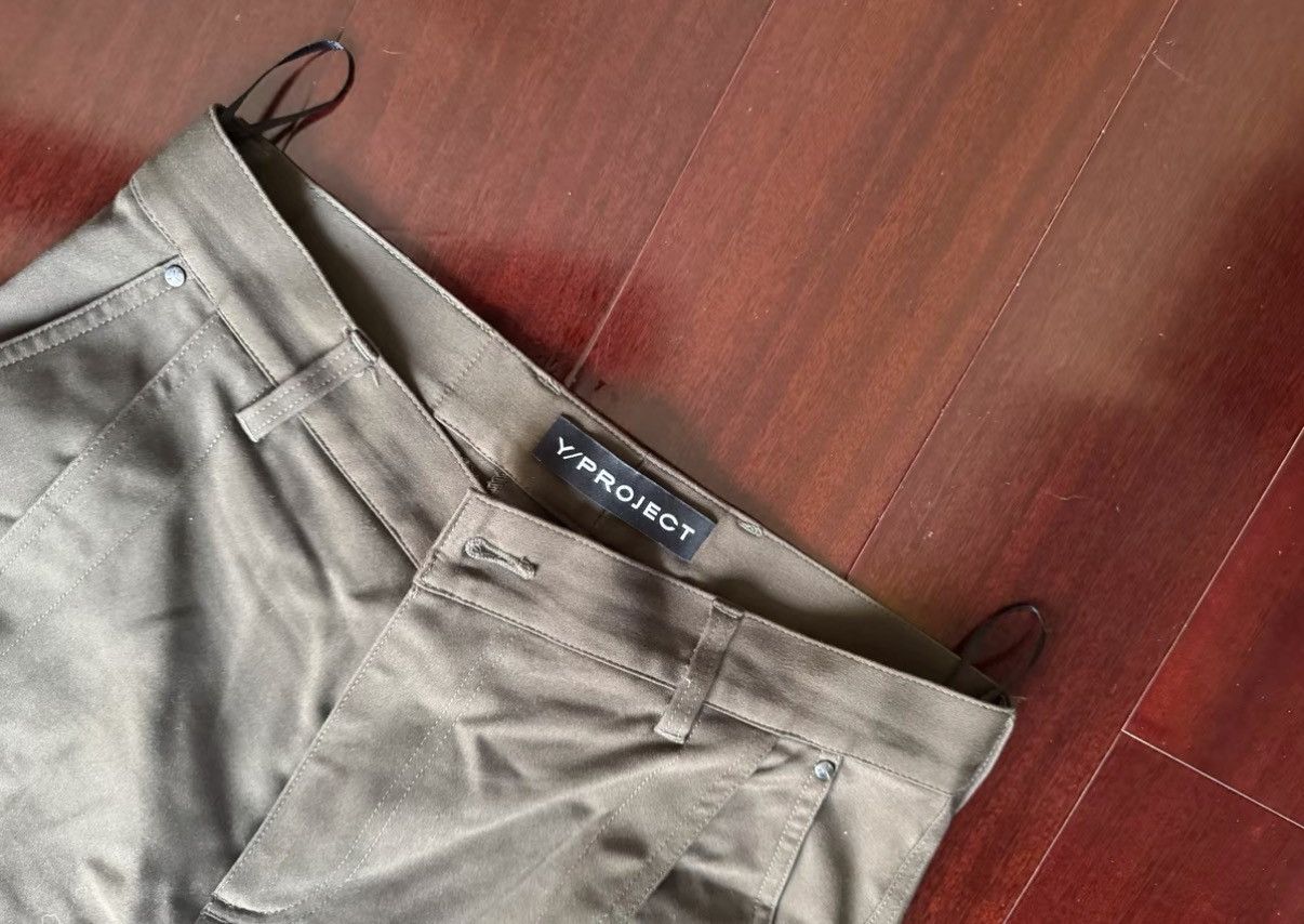 Y/Project FZJT Rare Versatile Colorway Tailored Loose Sickle Pants J40 Size US 32 / EU 48 - 4 Thumbnail