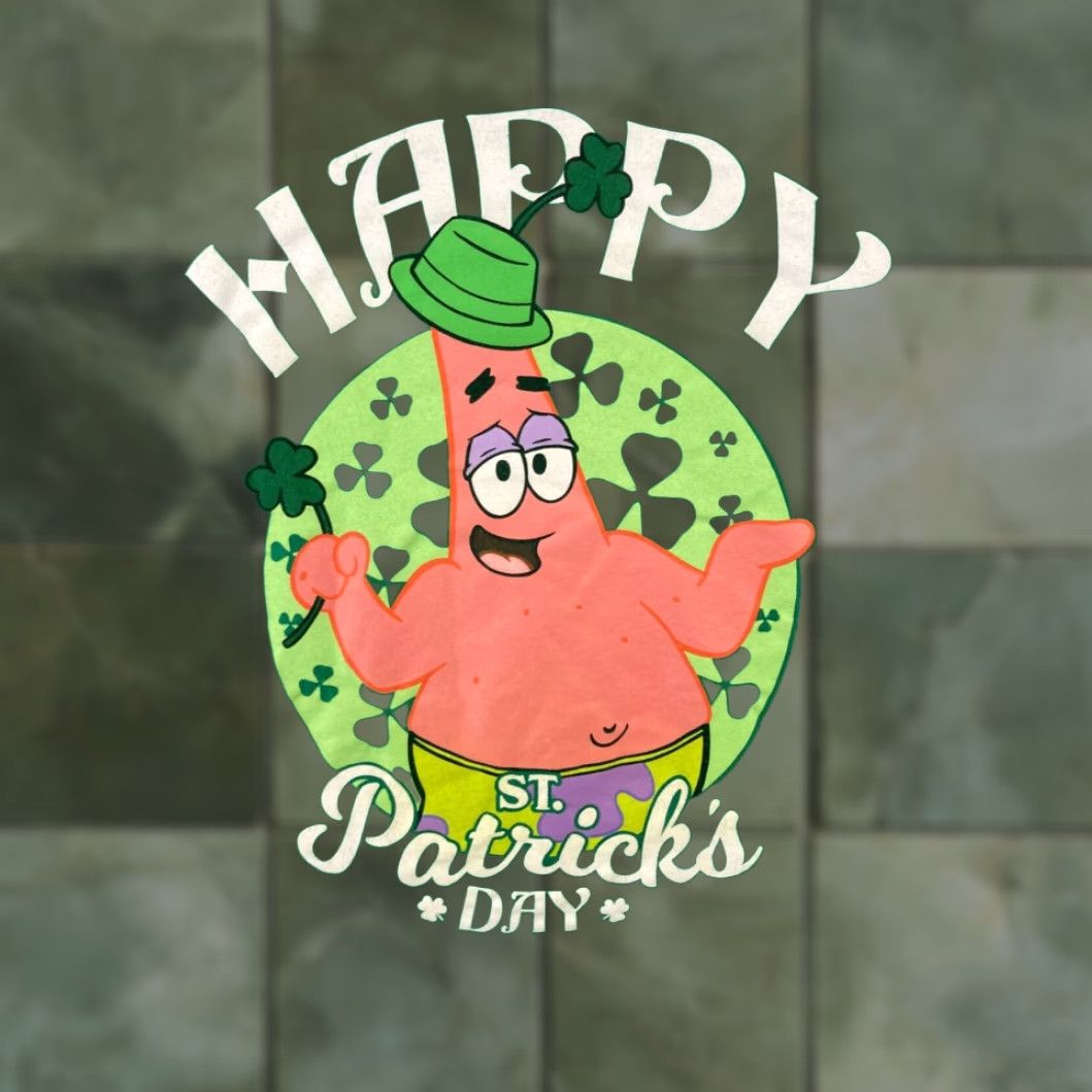Nickelodeon Nickelodeon SpongeBob SquarePants Patrick Star Green T-Shirt Adult Medium Mens Size US M / EU 48-50 / 2 - 4 Thumbnail