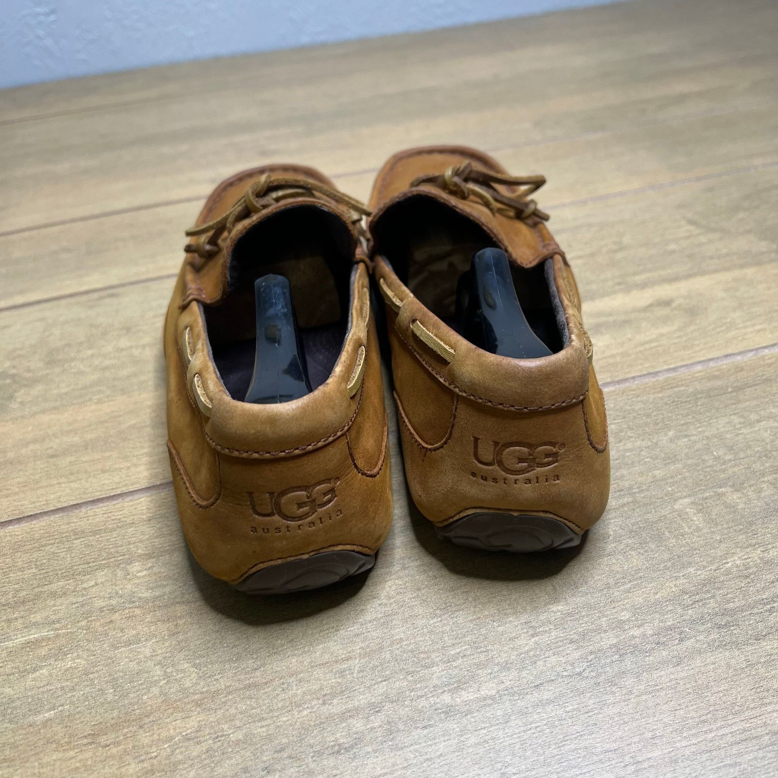 Ugg UGG Slippers Mens 10 Loafers Chester Brown Leather Slip On Size US 10 / EU 43 - 10 Thumbnail