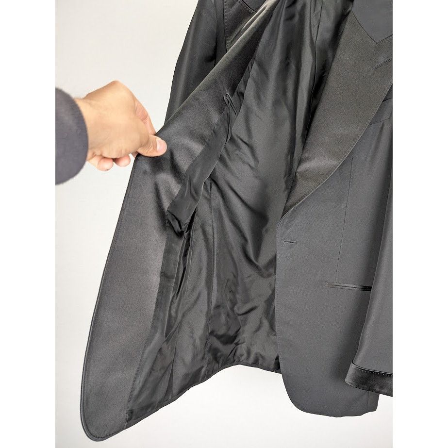 Tom Ford o1rshd1 Blazer Jacket In Black Size US S / EU 44-46 / 1 - 7 Thumbnail