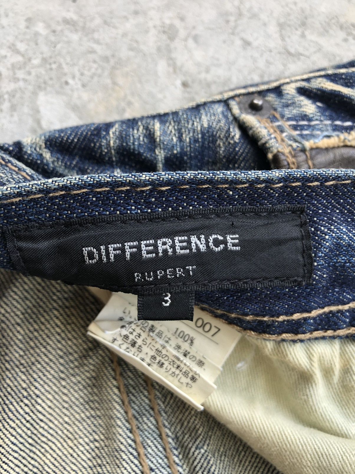 Who Decides War Japanese Difference Rupert Distressed Jeans ppfm style Size US 32 / EU 48 - 14 Thumbnail
