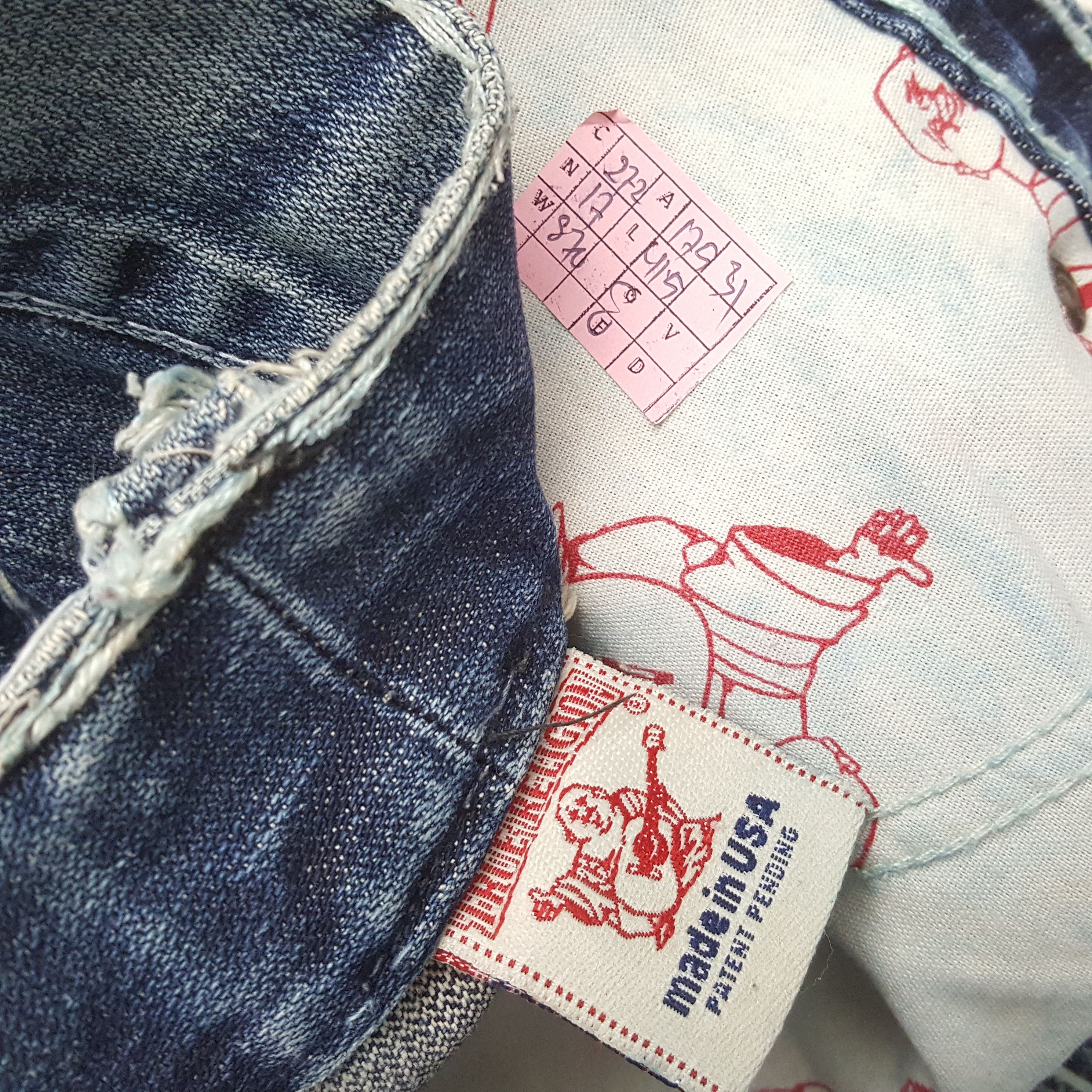 True Religion × Vintage TRUE RELIGION Streetwear Style Jeans Size US 35 - 13 Thumbnail
