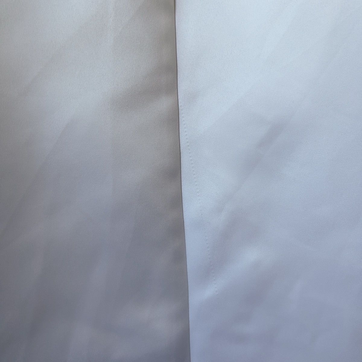 Other Vintage 1990s White Satin Chiffon Cowl Neck Gown (S–M) Size M / US 6-8 / IT 42-44 - 16 Thumbnail