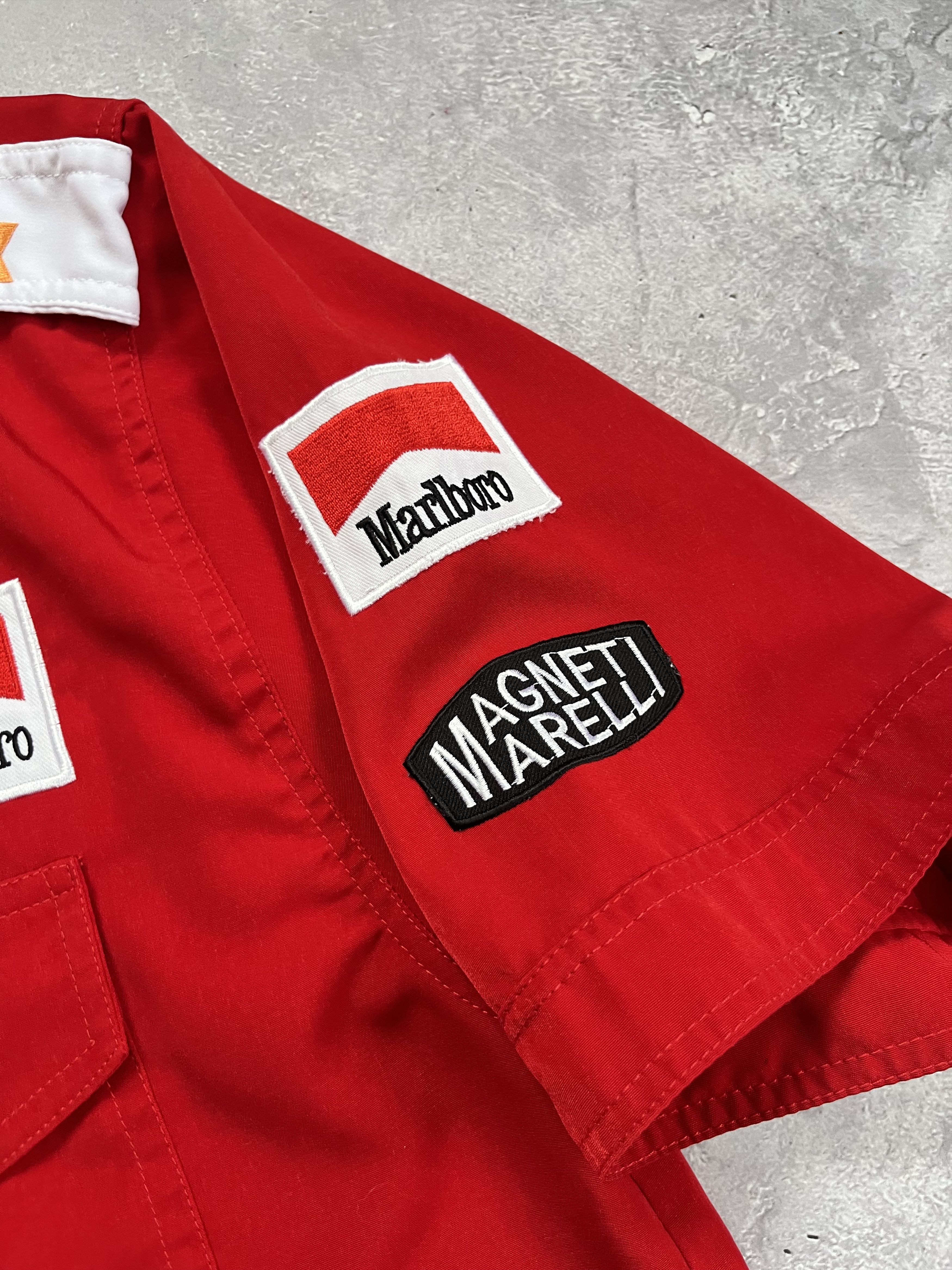 Ferrari Vintage Ferrari Marlboro Tommy Hilfiger Shirt Schumacher Size US L / EU 52-54 / 3 - 6 Thumbnail