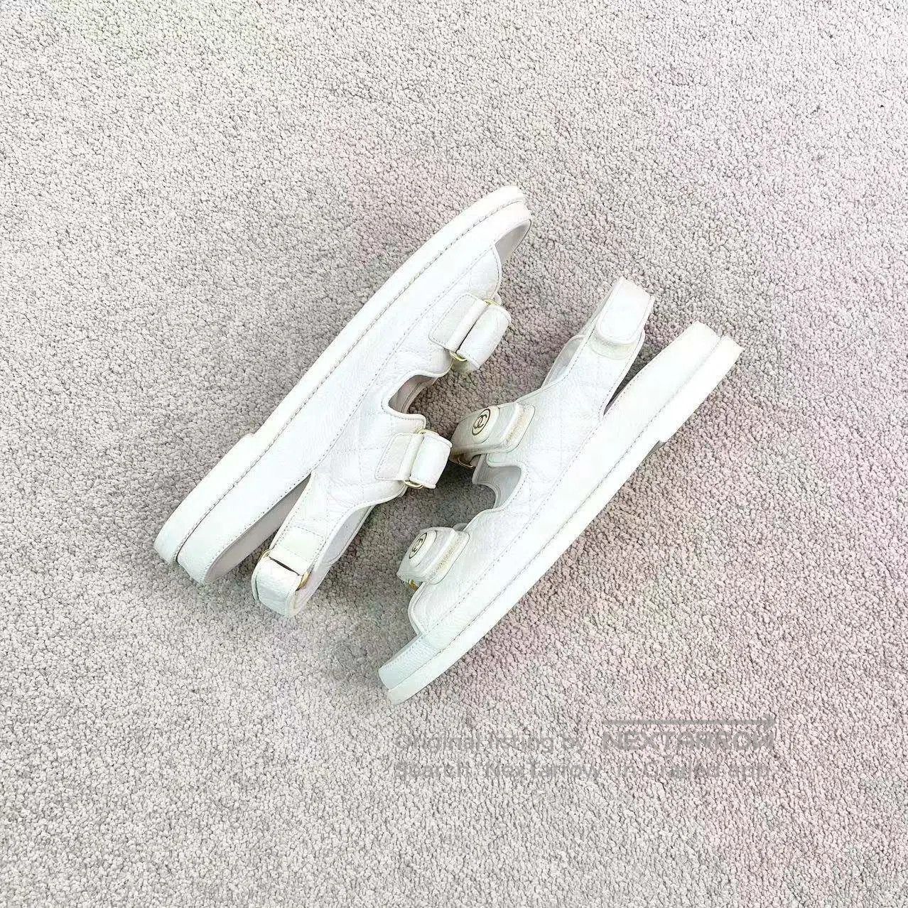 Chanel Chanel Velcro sandals| Size US 8.5 / IT 38.5 - 5 Thumbnail