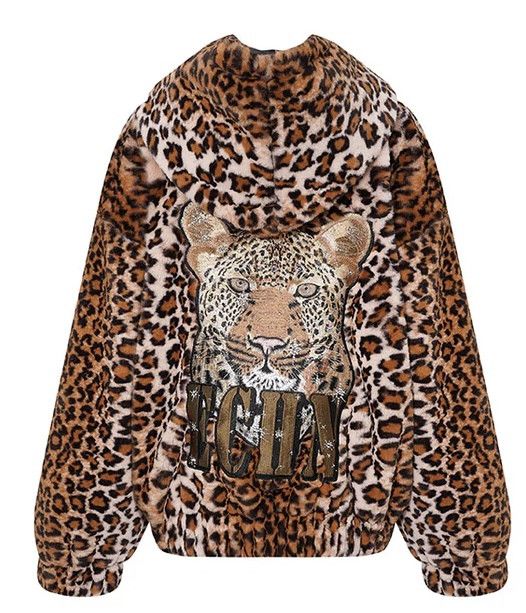 Other Cheetah Print Jacket with cheetah sequence on back Size XXL / US 16-18 / IT 52-54 - 1 Thumbnail