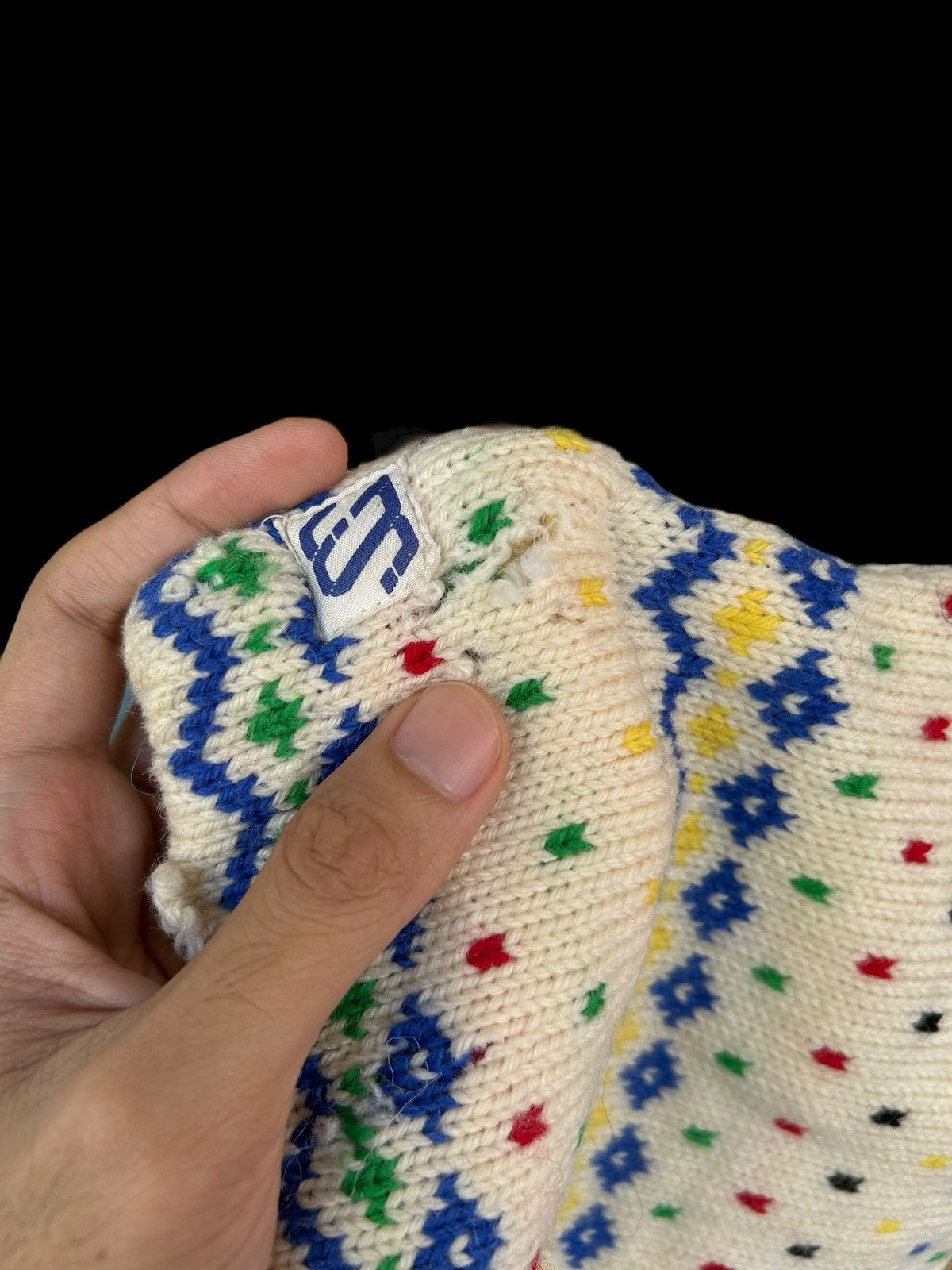 Japanese Brand × Kapital × Vintage Olympic Vintage Calgary 88' Distressed Knitt Beanie hats wol Size ONE SIZE - 13 Thumbnail