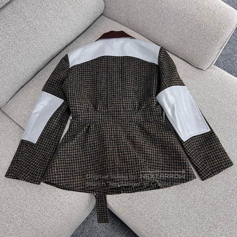 Louis Vuitton Louis Vuitton Houndstooth wool woolen jacket Size XS / US 0-2 / IT 36-38 - 2 Thumbnail