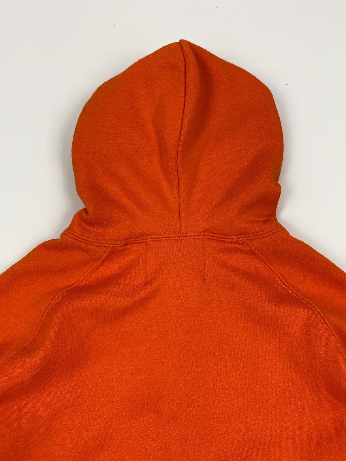 Other Y2K Vintage Snap’n’Wear Blank Orange Thermal Boxy Zip Hoodie Size US L / EU 52-54 / 3 - 11 Thumbnail