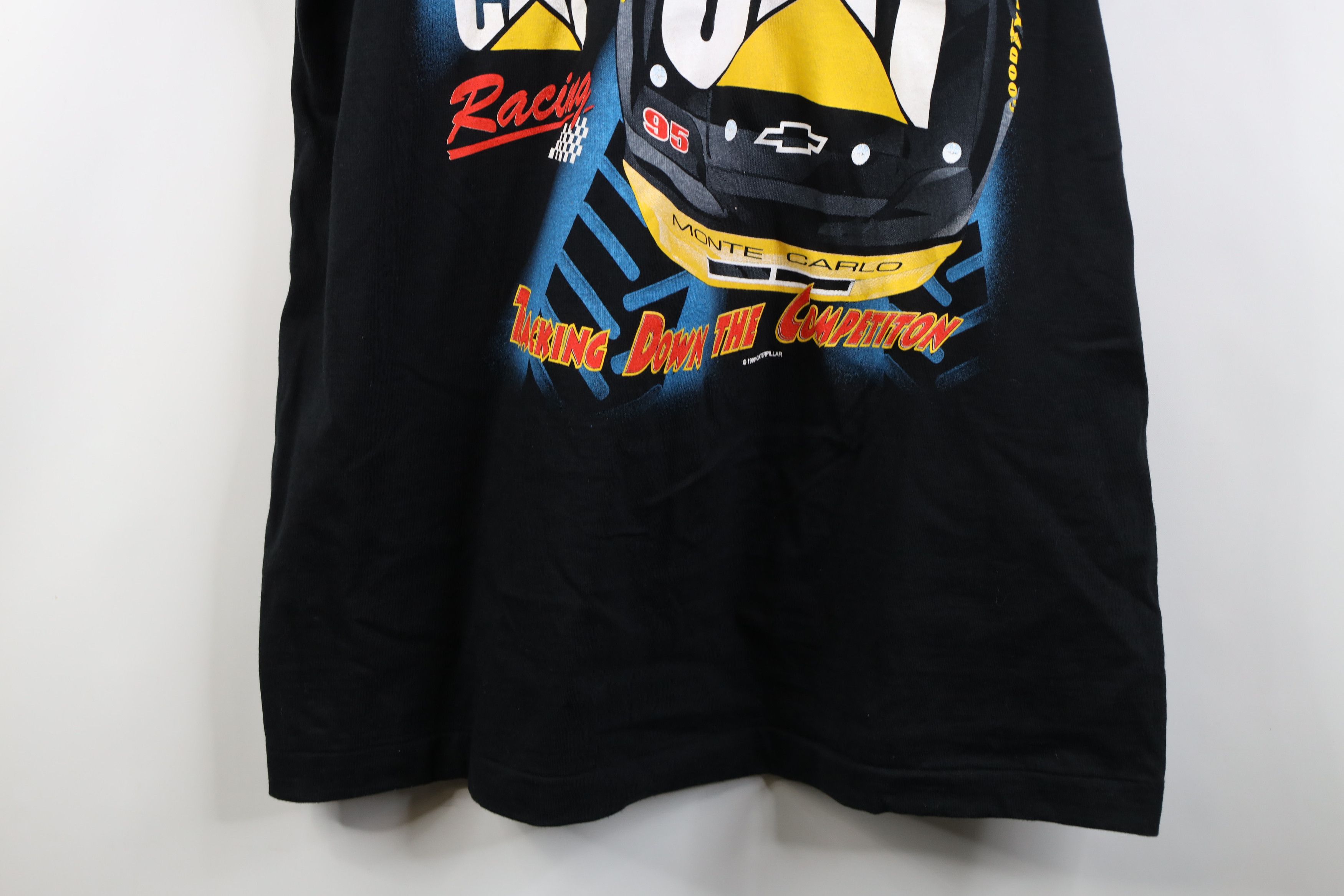 Vintage Vintage 90s NASCAR Cat Racing David Green All Print T-Shirt Size US XXL / EU 58 / 5 - 3 Thumbnail
