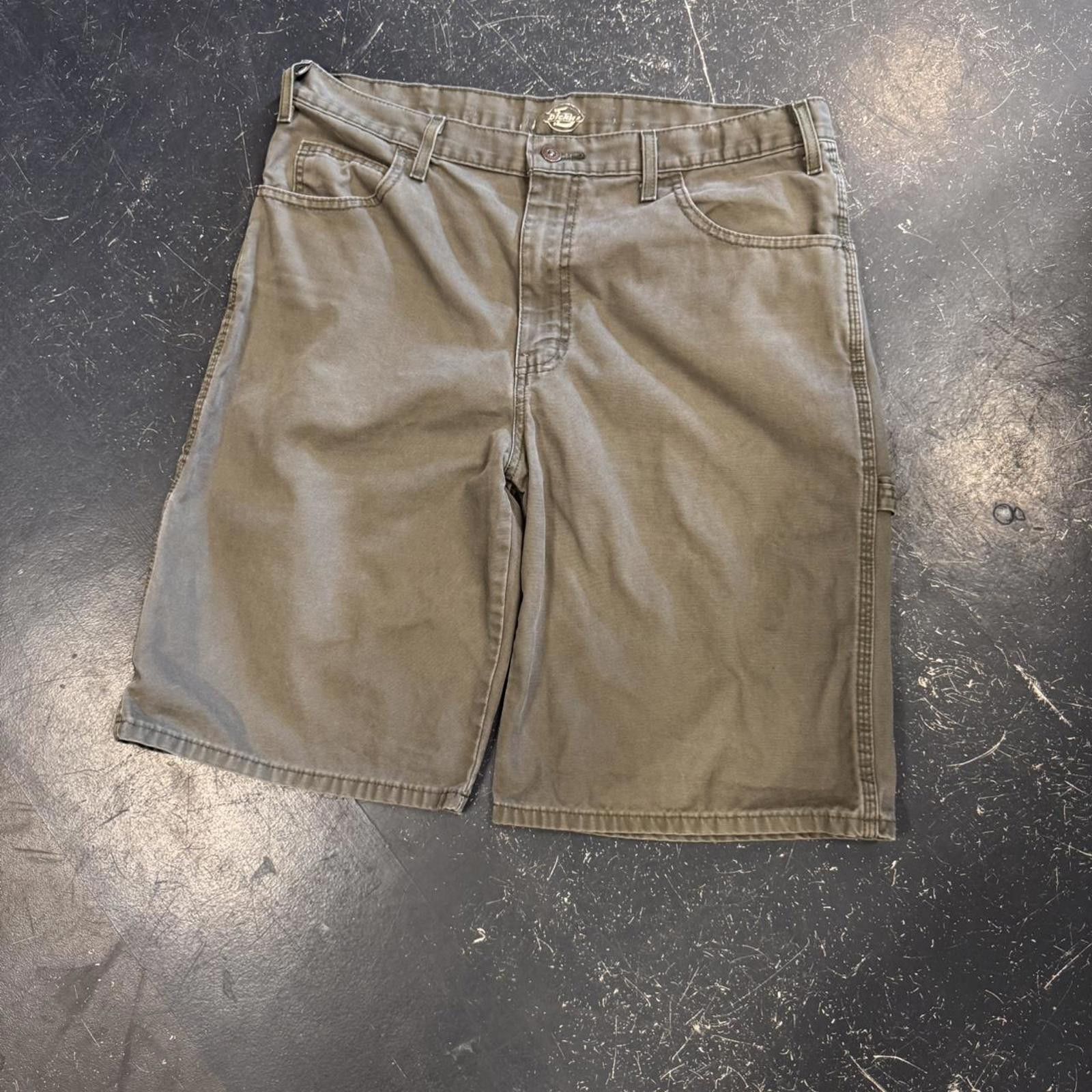 Dickies × Vintage Vintage Olive Dickies Shorts Size US 34 / EU 50 - 5 Thumbnail