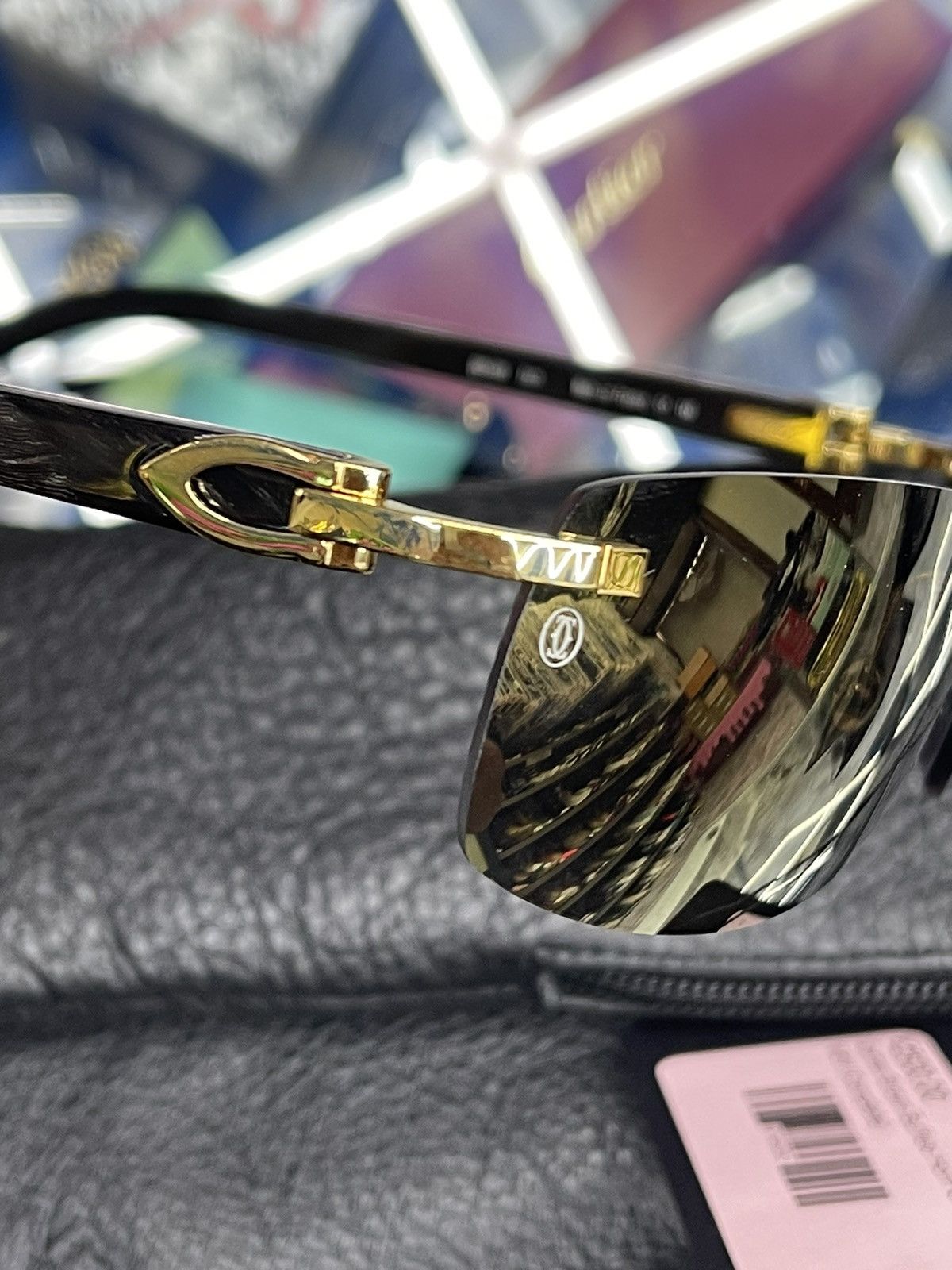Cartier Cartier Buffalo Horn Sunglasses “Buffs” Size ONE SIZE - 13 Thumbnail