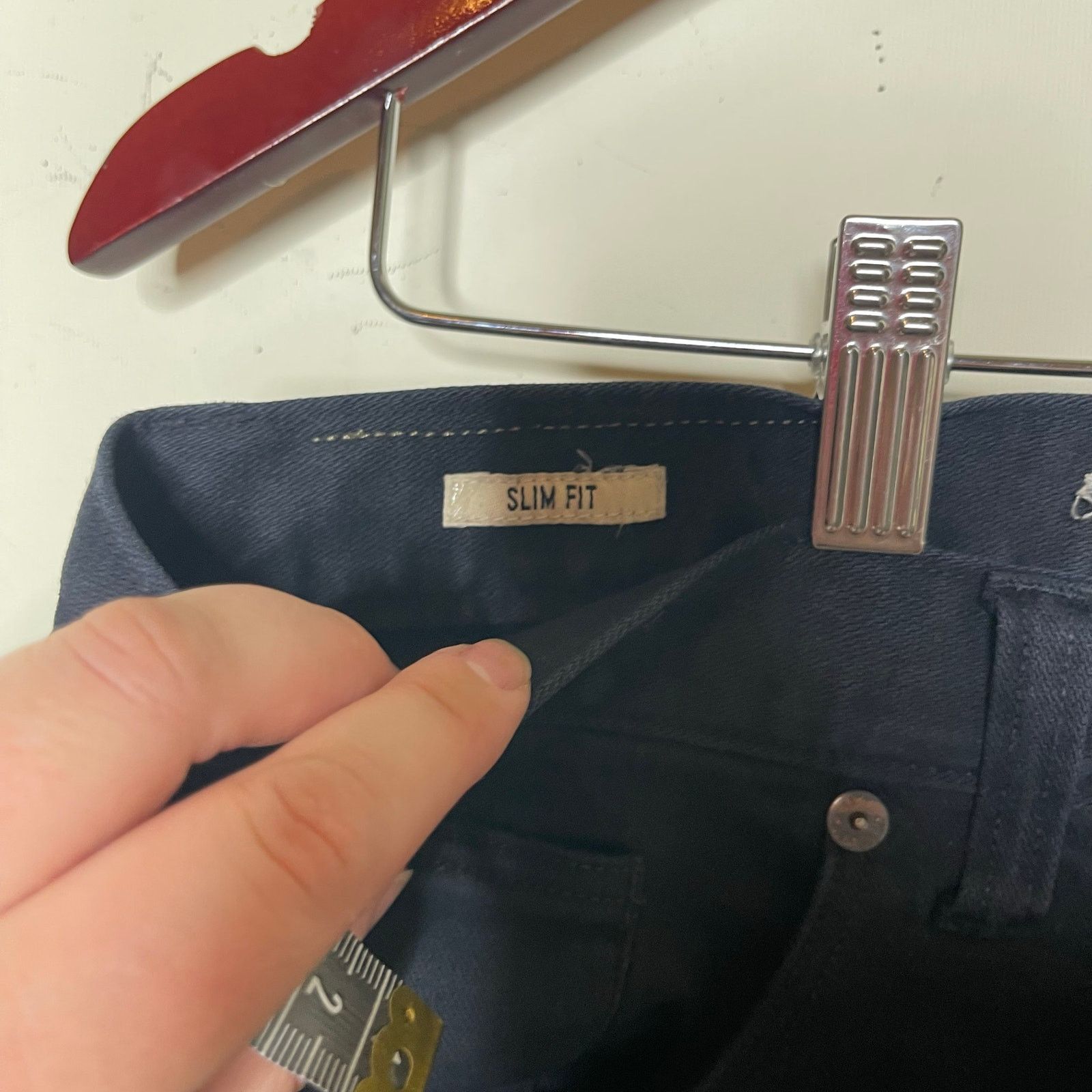 Todd Snyder Todd Snyder slim fit navy blue chino pants 36x29 Size US 36 / EU 52 - 4 Thumbnail