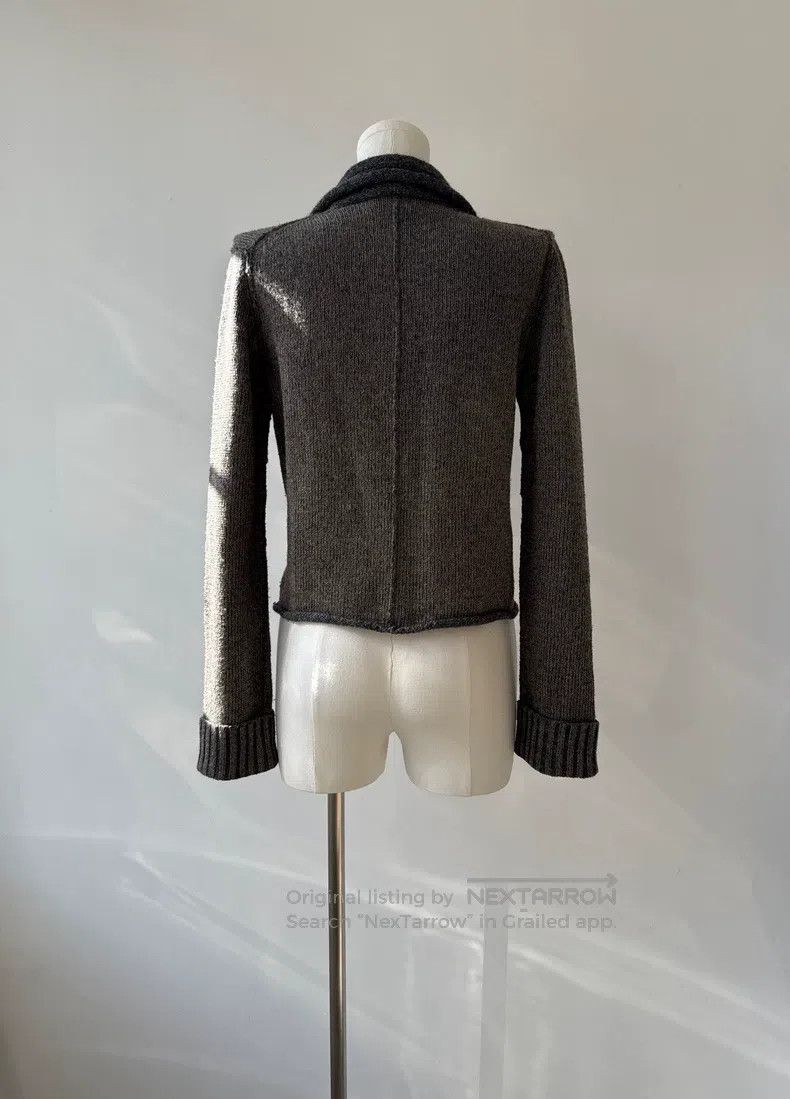 Yohji Yamamoto Yohji Yamamoto size 3 13AW wool short cardigan jacket Size L / US 10 / IT 46 - 5 Thumbnail