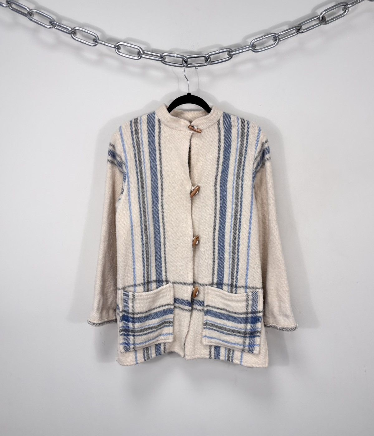 Other Vintage 1960s Lapp Lander Scandinavian Wool Cardigan Jacket Size S / US 4 / IT 40 - 1 Thumbnail