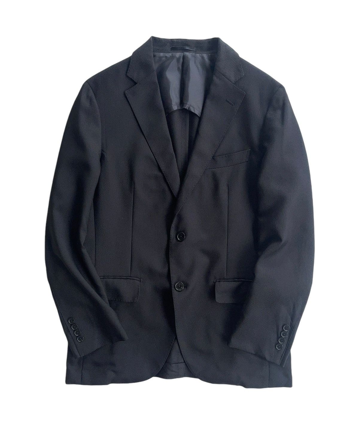 Mackintosh Mackintosh Black Polyester Coat Size 40R - 1 Thumbnail