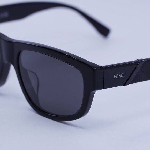 Fendi 🕶️ New Fendi FE40157F 01A Sunglasses - Shiny Black Frame Size ONE SIZE - 3 Thumbnail