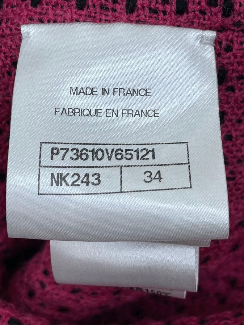 Chanel Chanel Black Pink Tweed Jacket -2505 Size US S / EU 44-46 / 1 - 4 Thumbnail