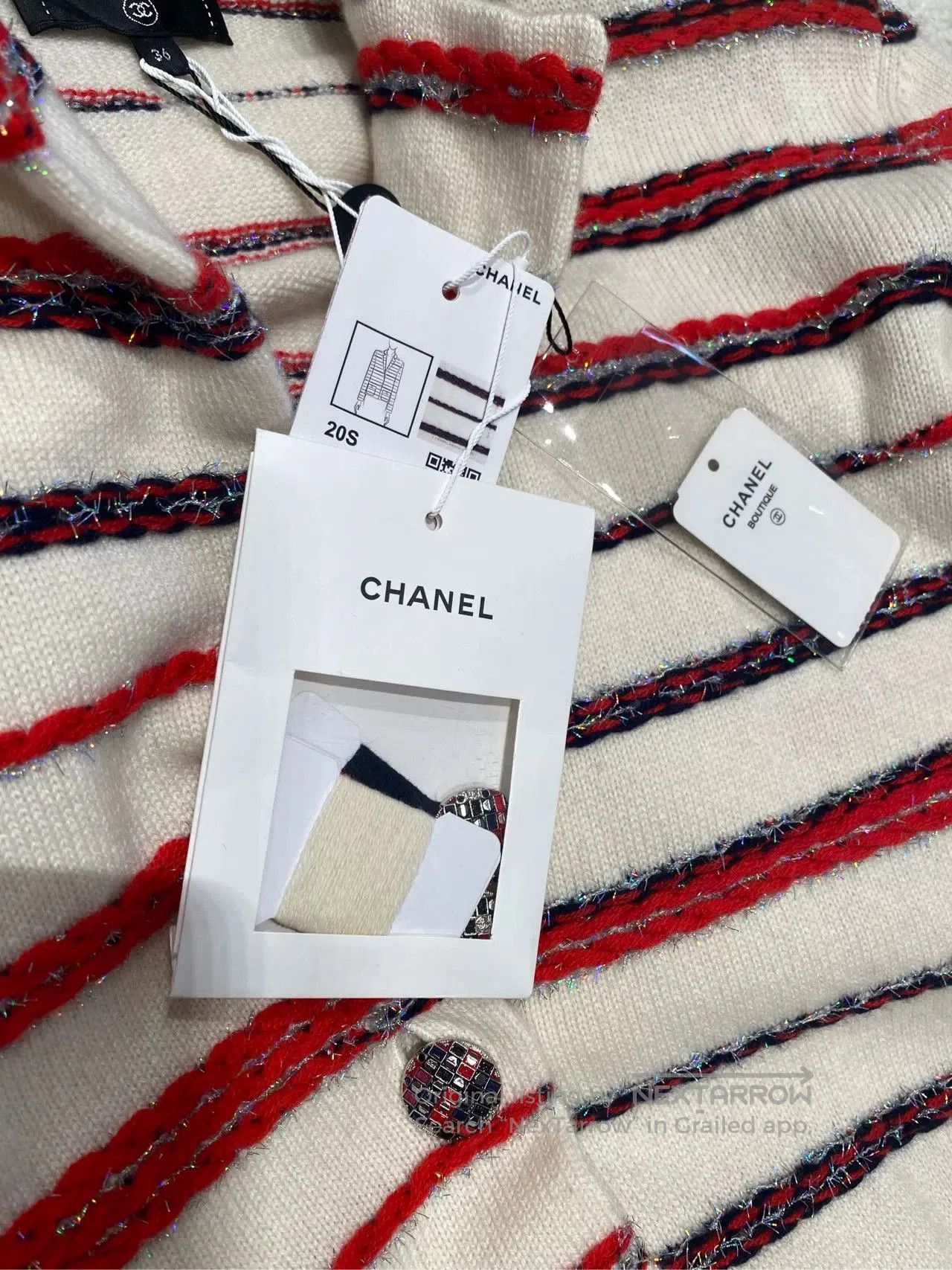 Chanel Chanel 2020 Roof Series Striped Jacket. Size US XS / EU 42 / 0 - 5 Thumbnail