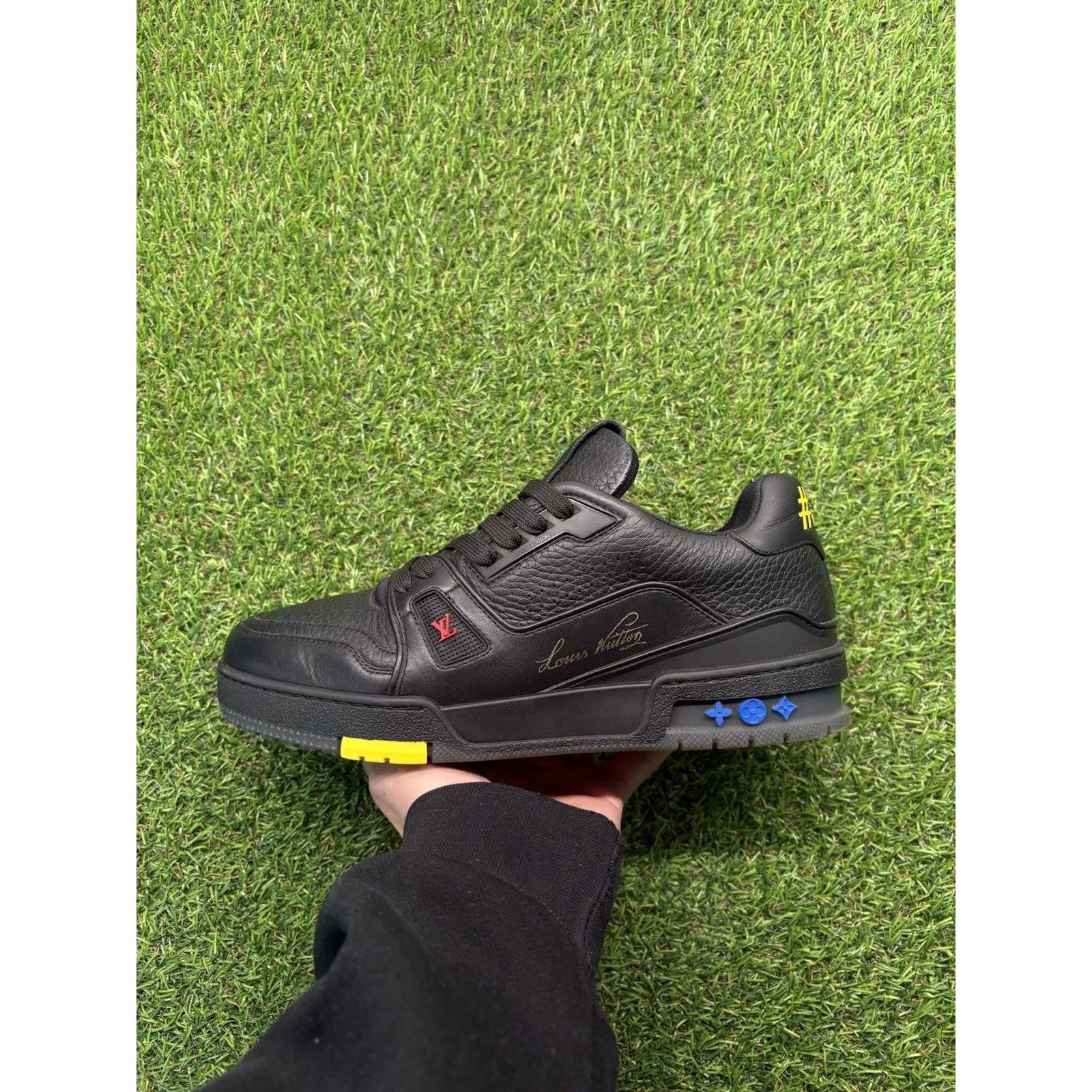 Louis Vuitton Louis Vuitton Trainer ' Black ' | GREAT COND! Size US 8 / EU 41 - 9 Thumbnail