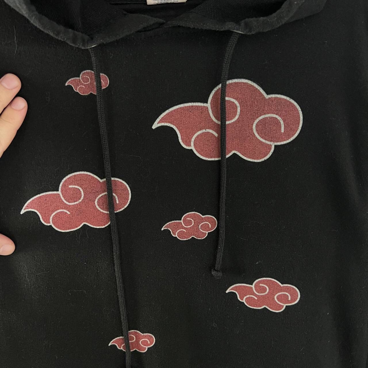 Anime Naruto Akatsuki Anime Y2k Hoodie Black Art Size US M / EU 48-50 / 2 - 3 Thumbnail
