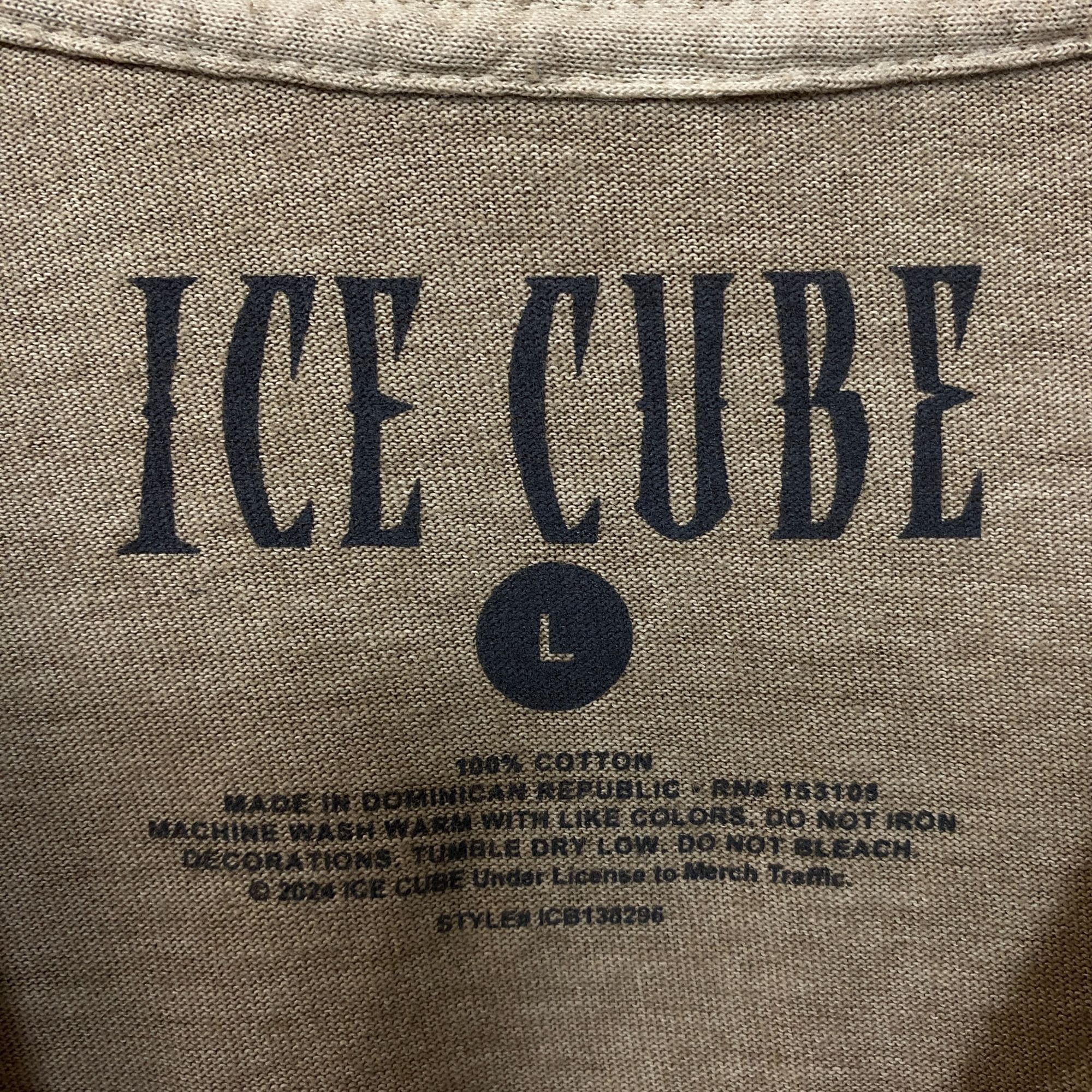 Rap Tees Ice Cube LA Boys West Coast Graphic Design T-Shirt Large Size US L / EU 52-54 / 3 - 4 Thumbnail
