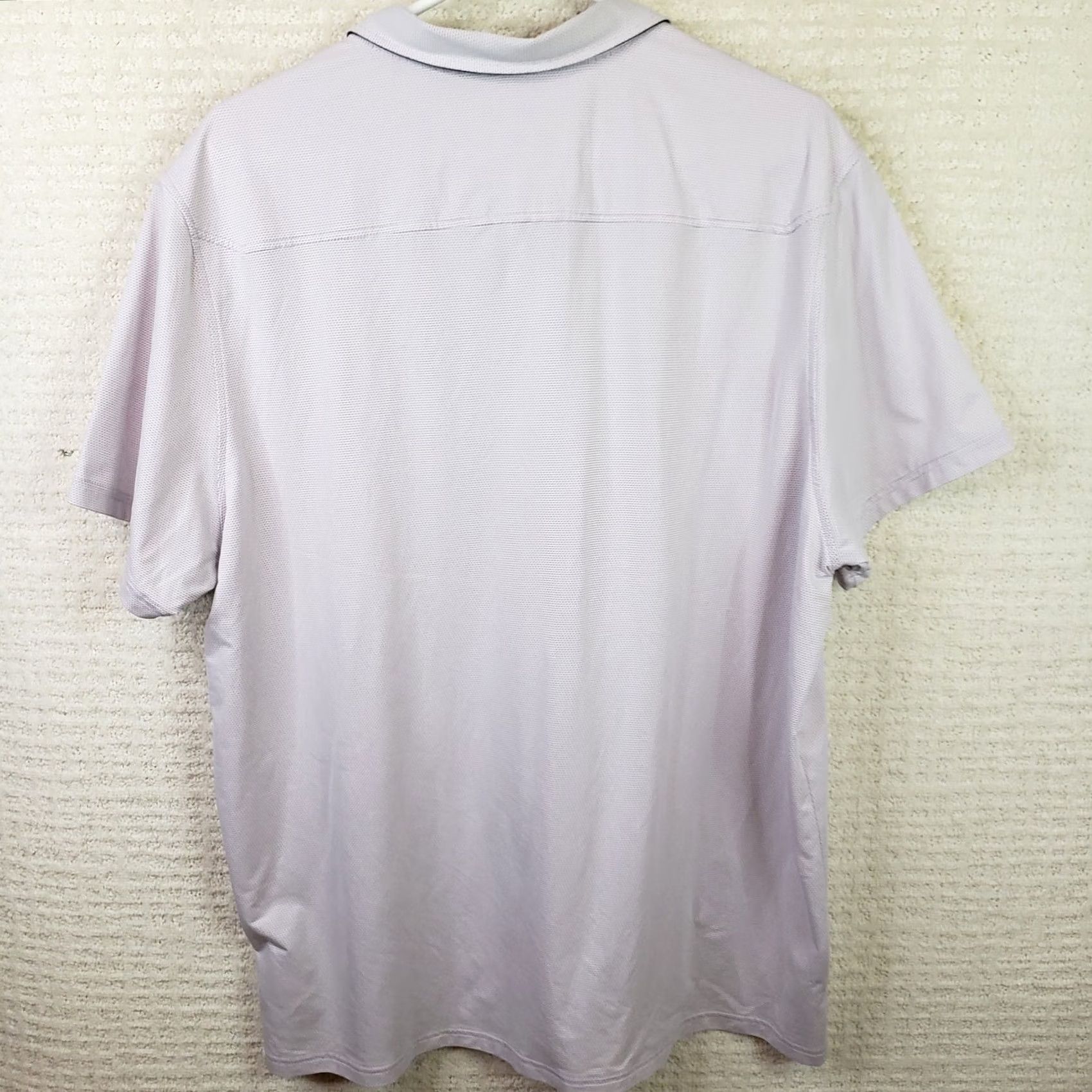 Rhone Rhone Pique Polo Shirt Mens XXL Light Gray Short Sleeve Performance Pullover 2 Buttons Casual Activewear Workwear Shirt Size US XXL / EU 58 / 5 - 6 Thumbnail