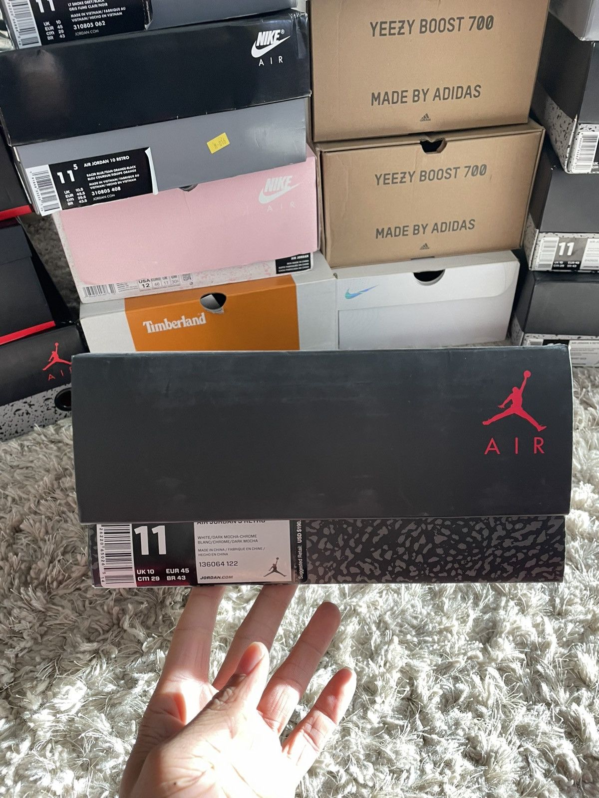 Jordan Brand Jordan 3 Mocha Size US 11 / EU 44 - 12 Thumbnail